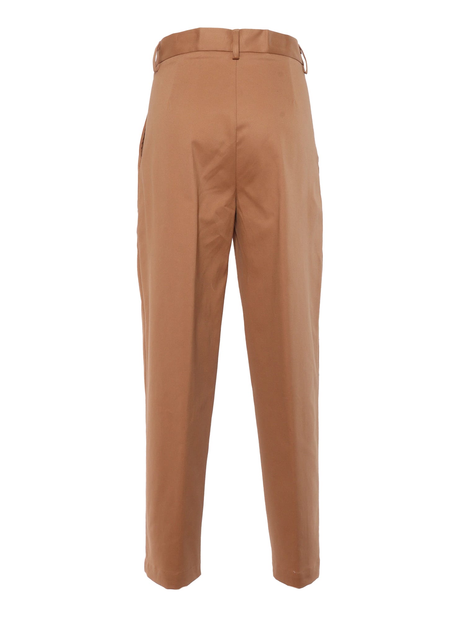 Shop Ballantyne Trousers In Beige