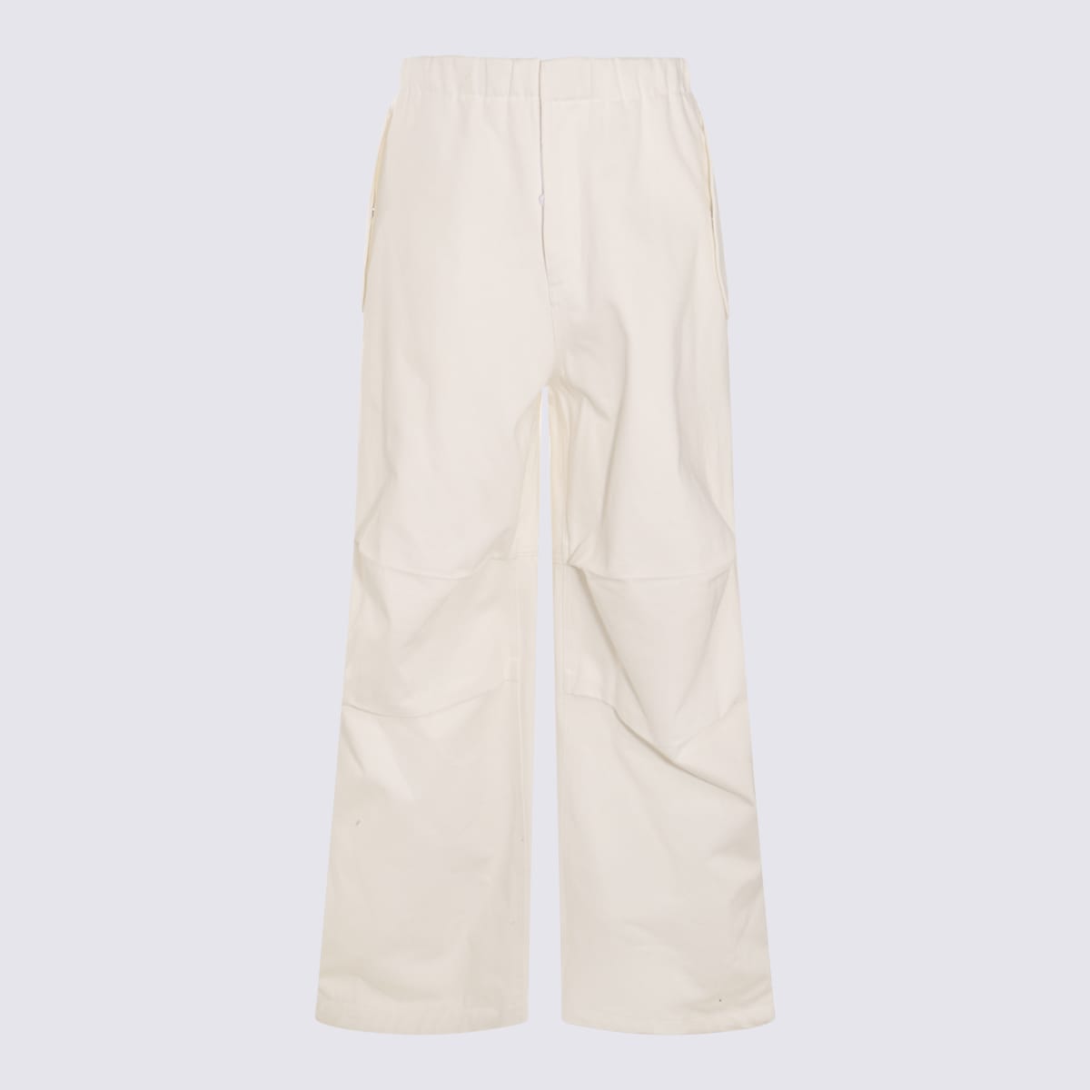 White Cotton Pants