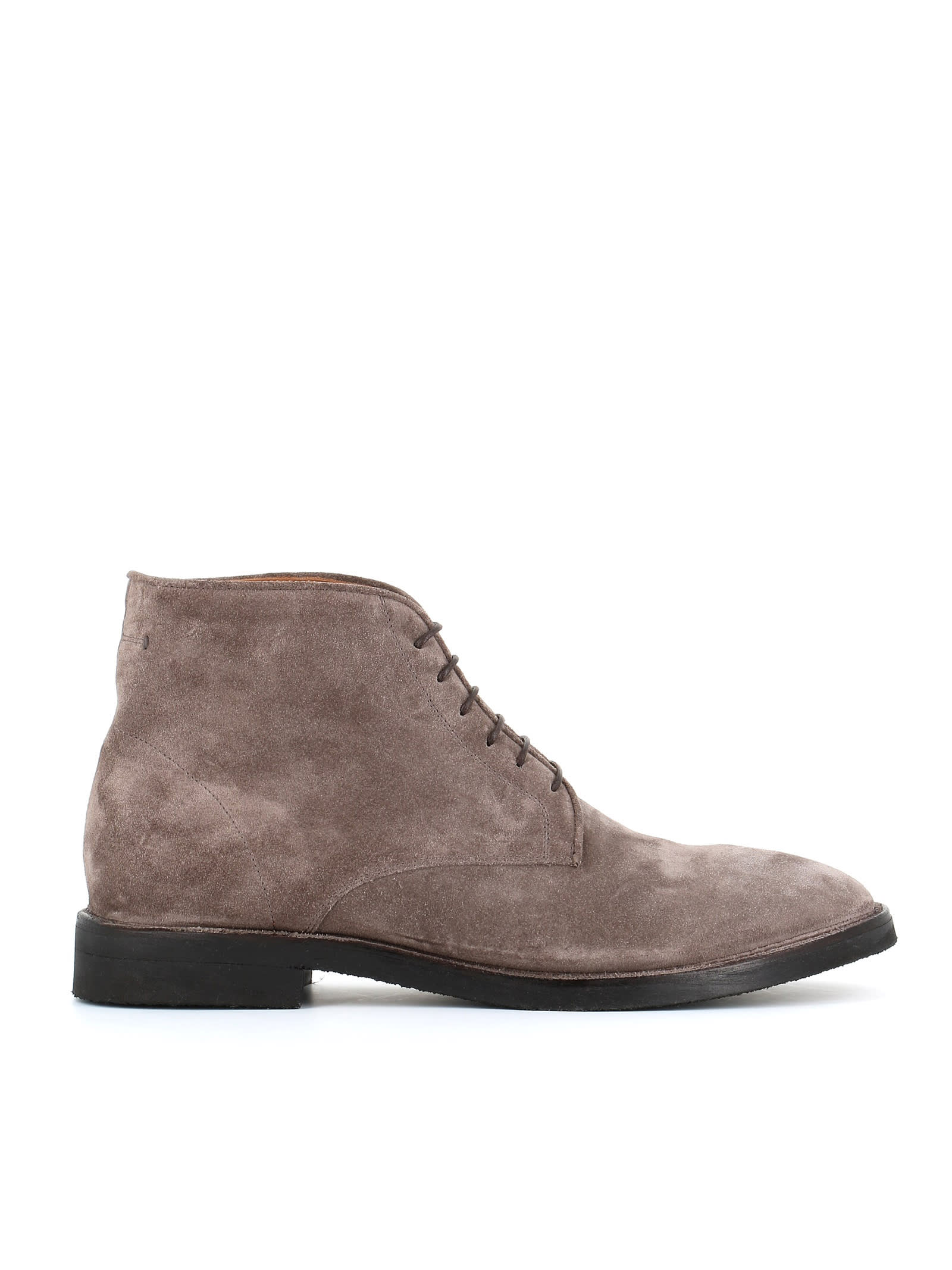 Shop Alberto Fasciani Lace-up Boot Abel 59023 In Grey