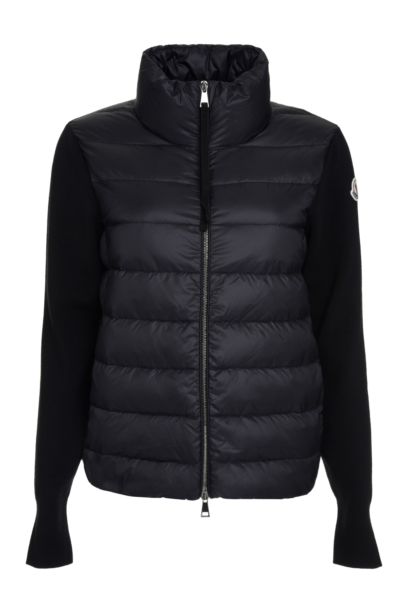 MONCLER KNITTED SLEEVES PADDED JACKET,11518789