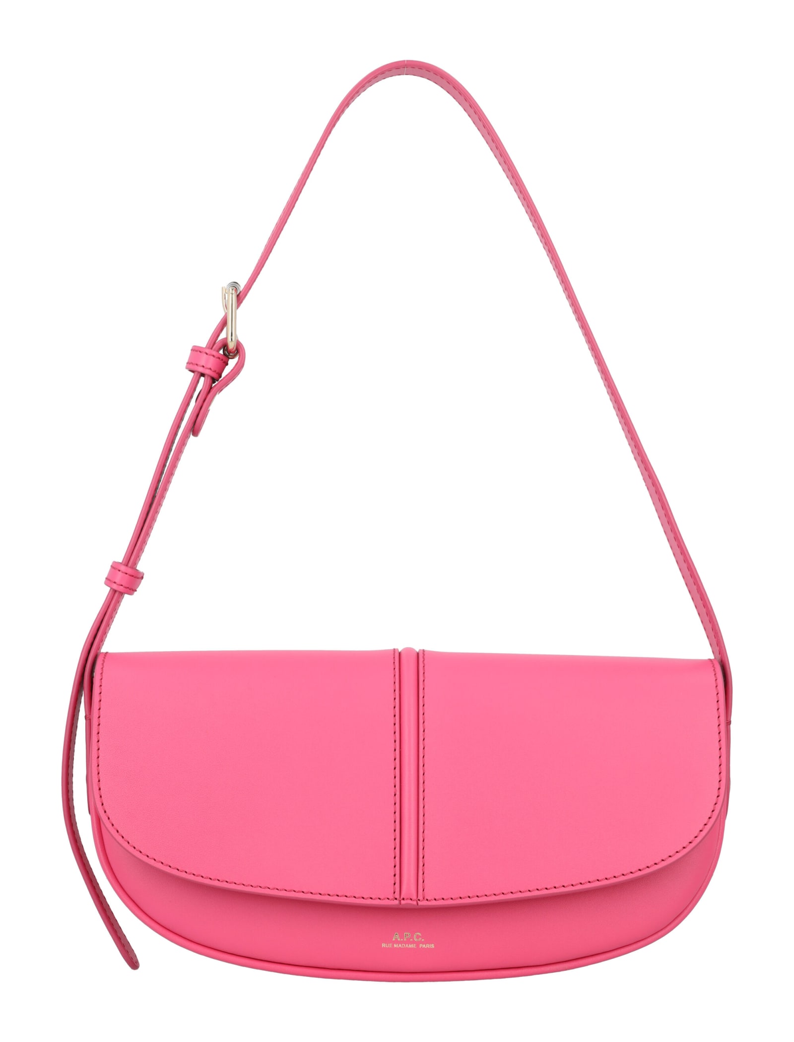 Shop Apc Betty Shoulder Bag In Fuchsia