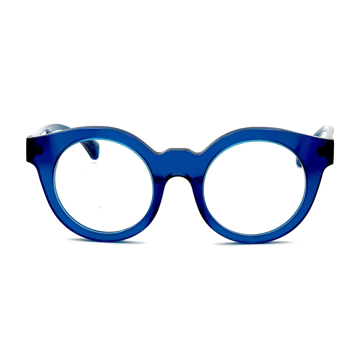 Shop Jacques Durand Aix M-219 Glasses In Blu