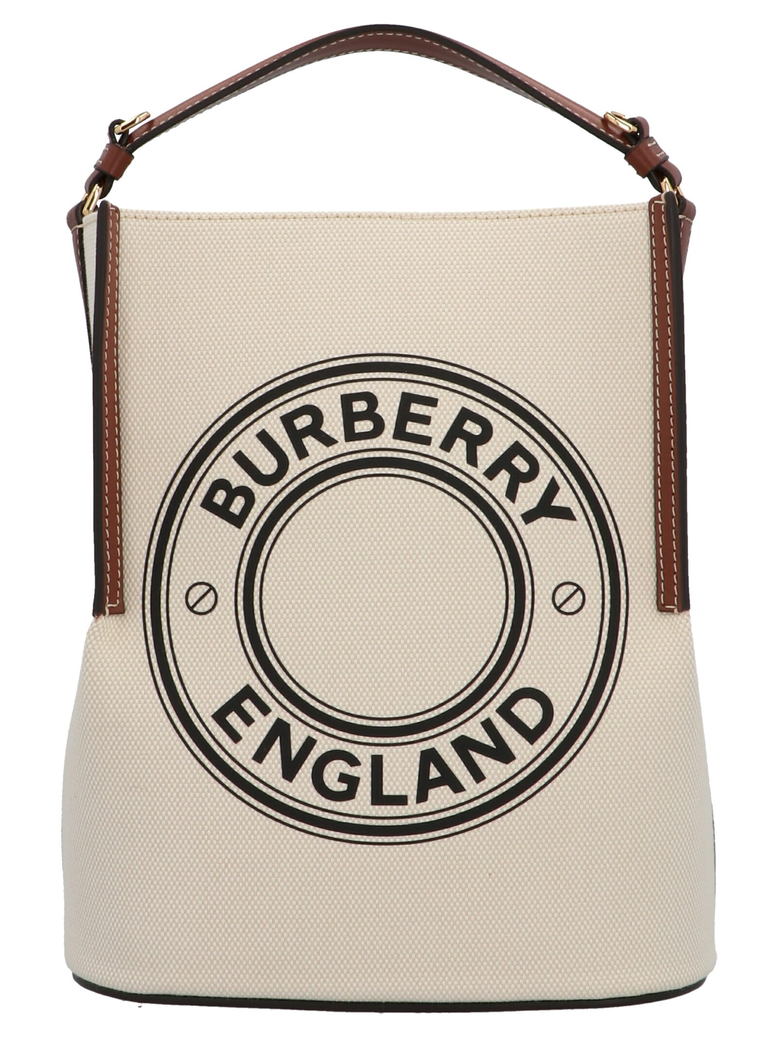 Burberry Pegg Small Bag In Beige