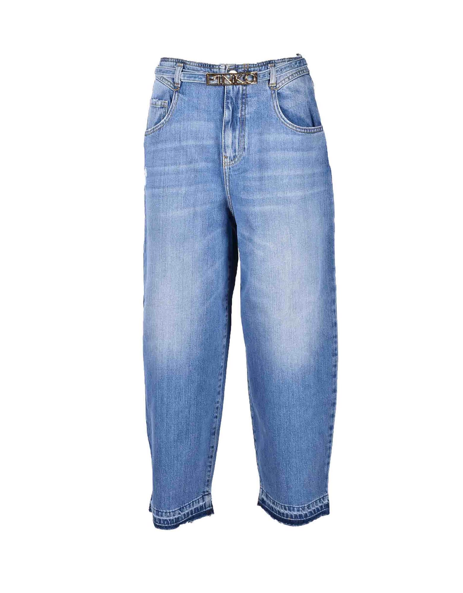 Pinko Womens Light Blue Jeans