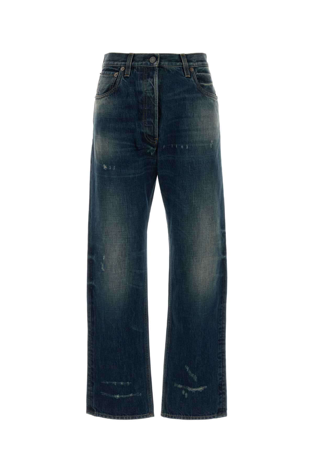 Prada 5 Pocket Jeans In Blue