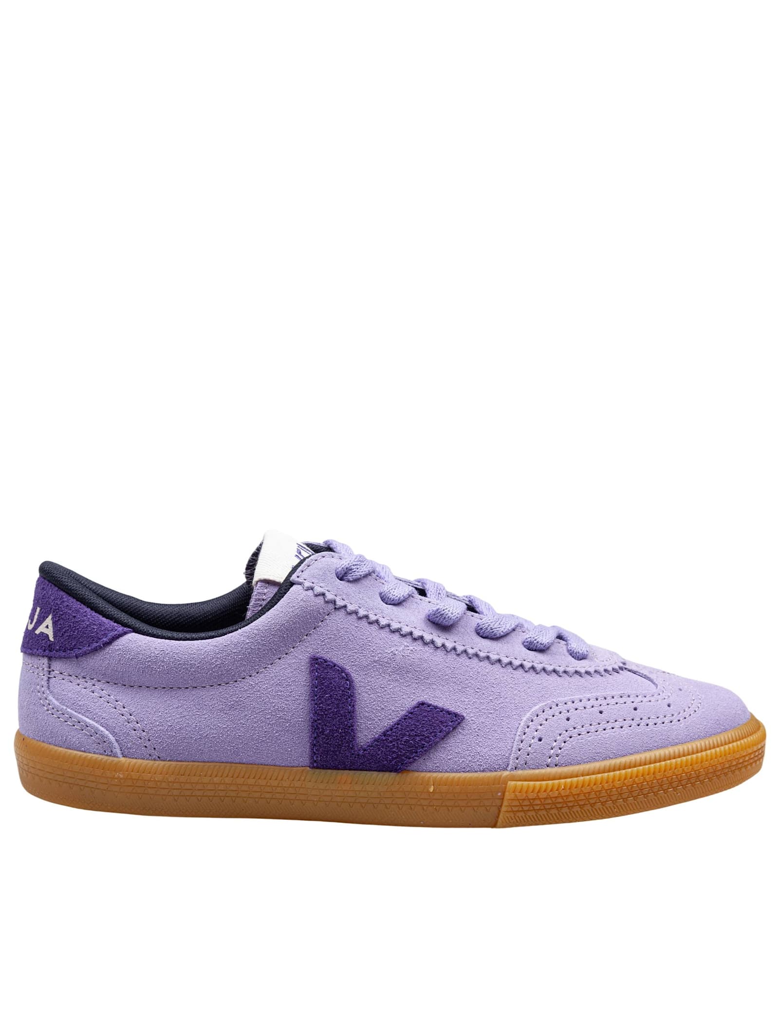 Volley Suede Sneakers Lavender Color