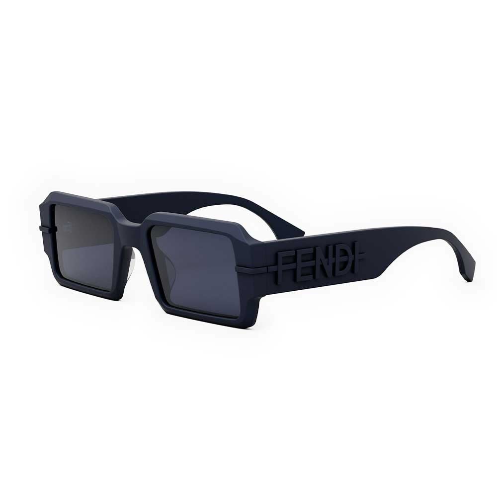 Shop Fendi Sunglasses In Blu/blu