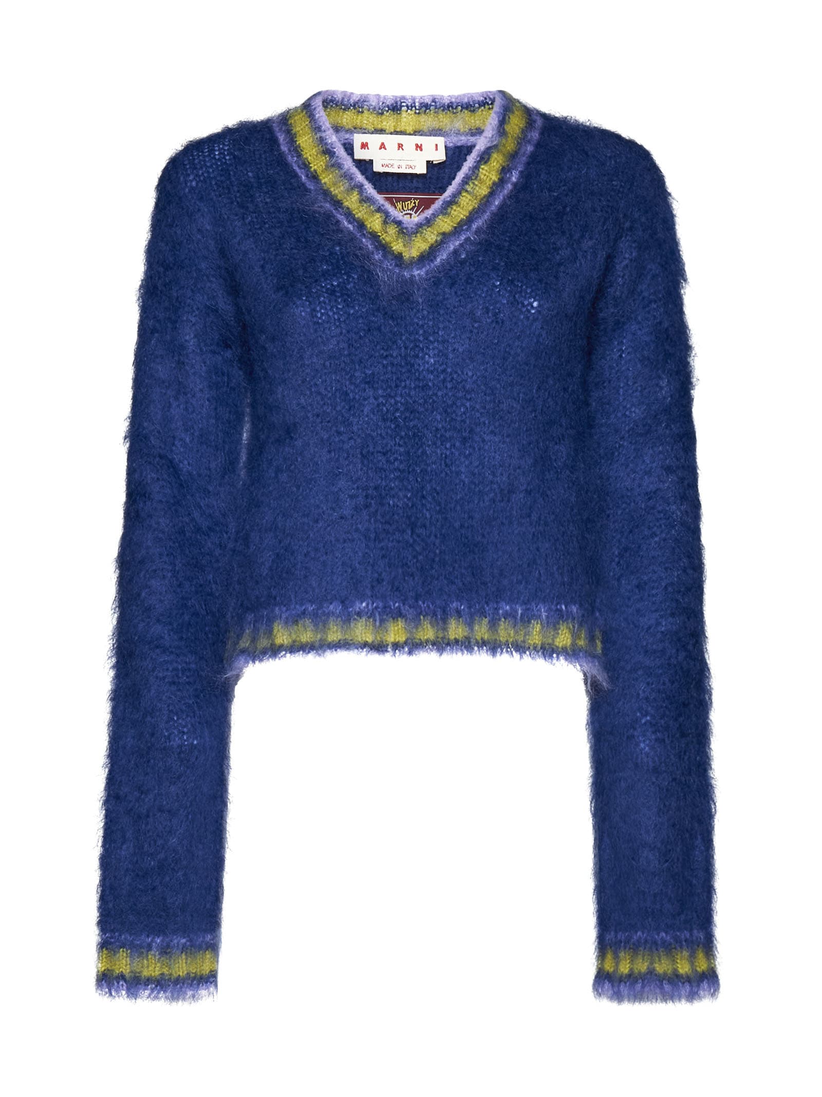 Shop Marni Sweater In Royal
