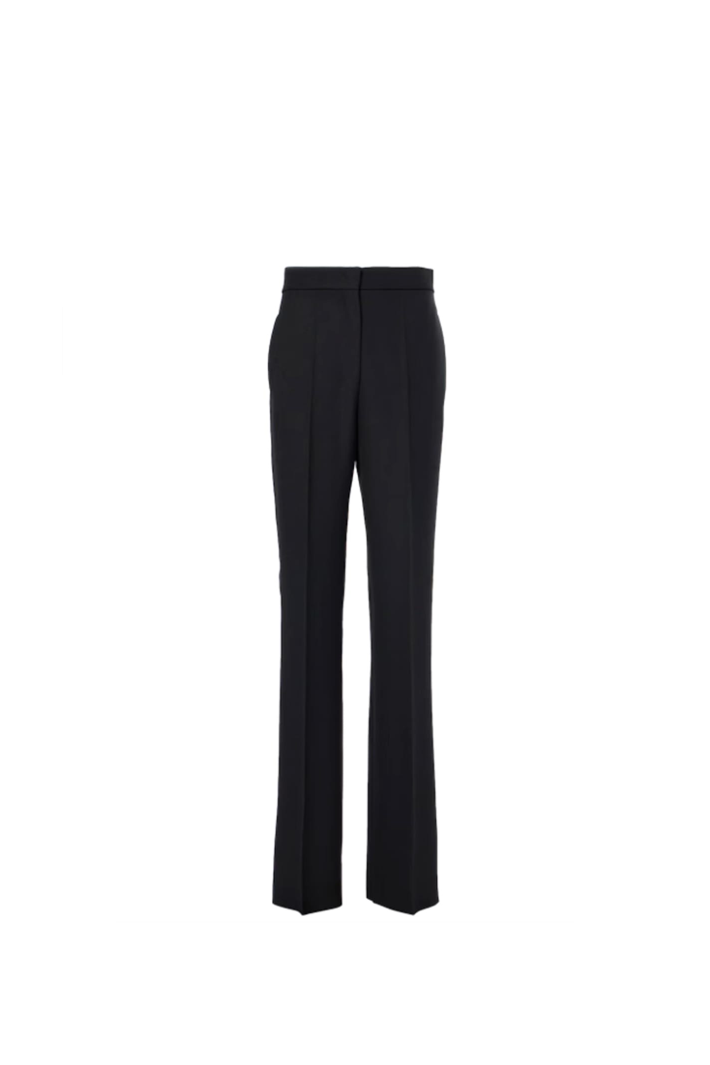 Pleated Straight Leg Trousers