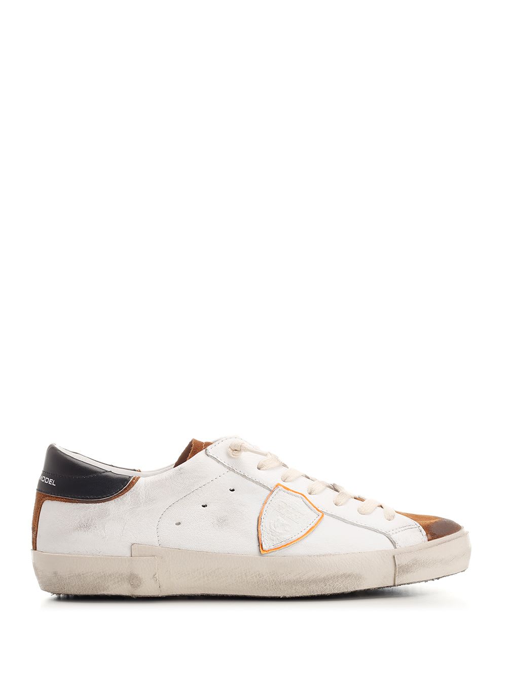 Shop Philippe Model Paris Sneakers In White