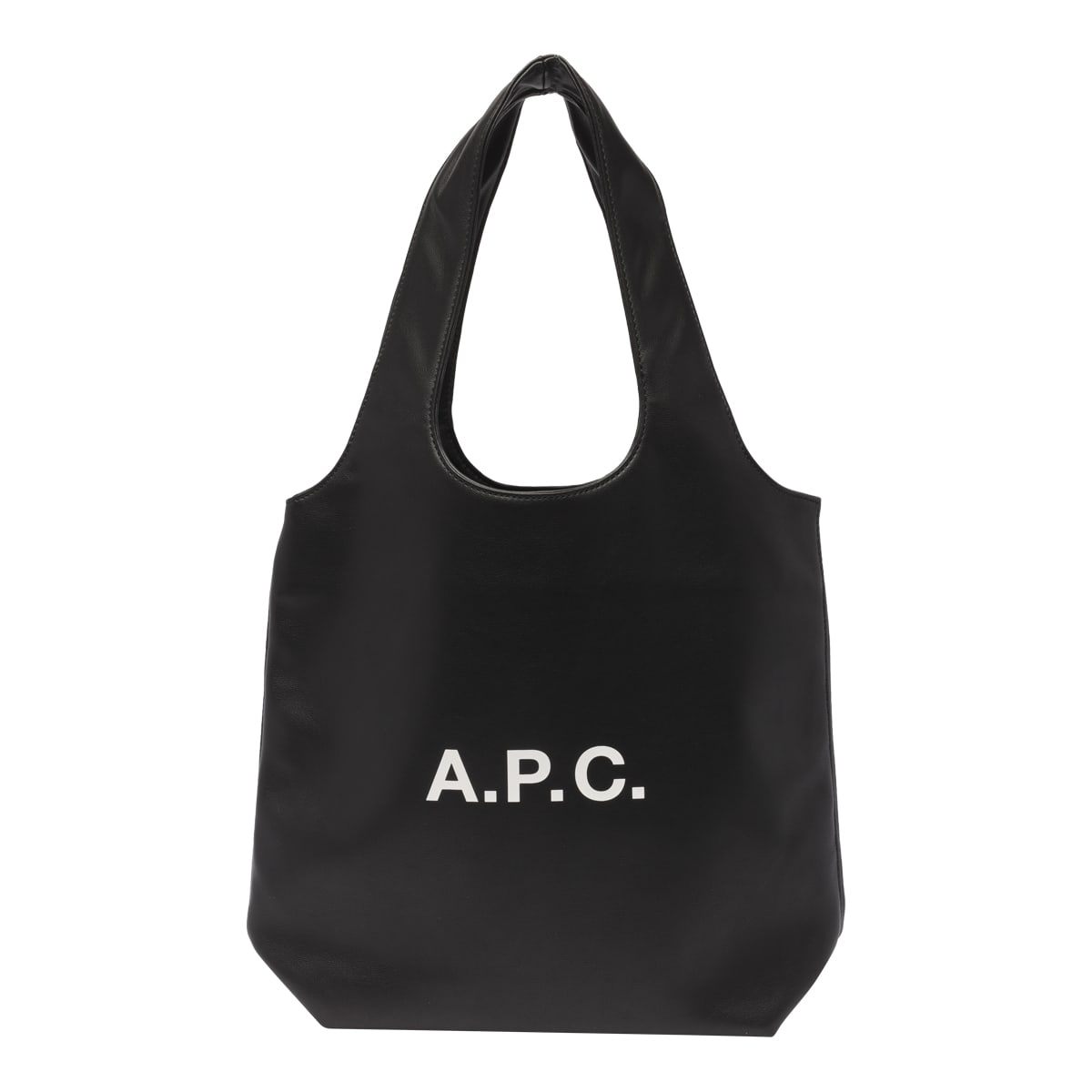 Shop Apc Small Ninon Tote Bag In Black