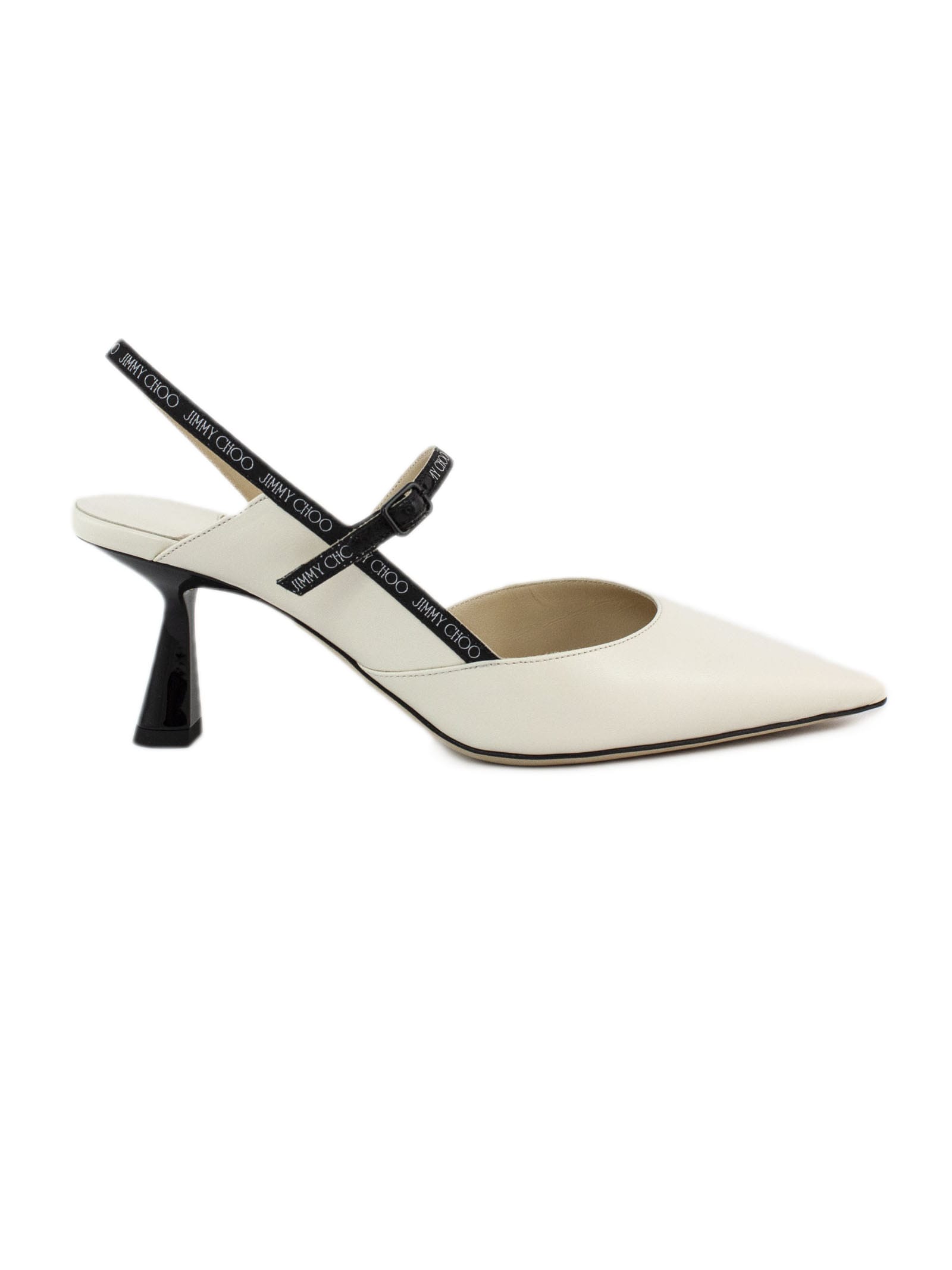 Buy Jimmy Choo Cream Ray Slingback Pumps online, shop Jimmy Choo shoes with free shipping