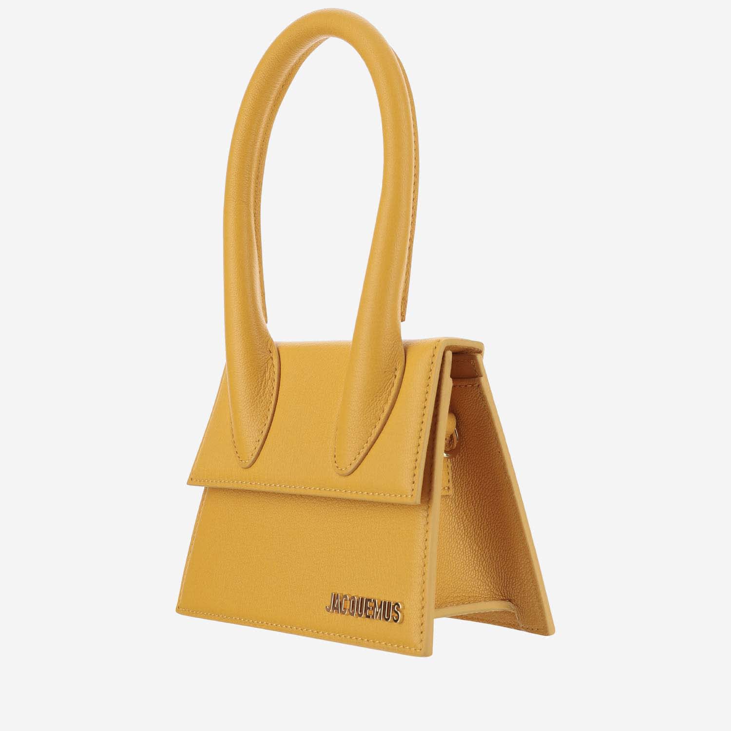 Shop Jacquemus Le Chiquito Moyen Bag In Yellow