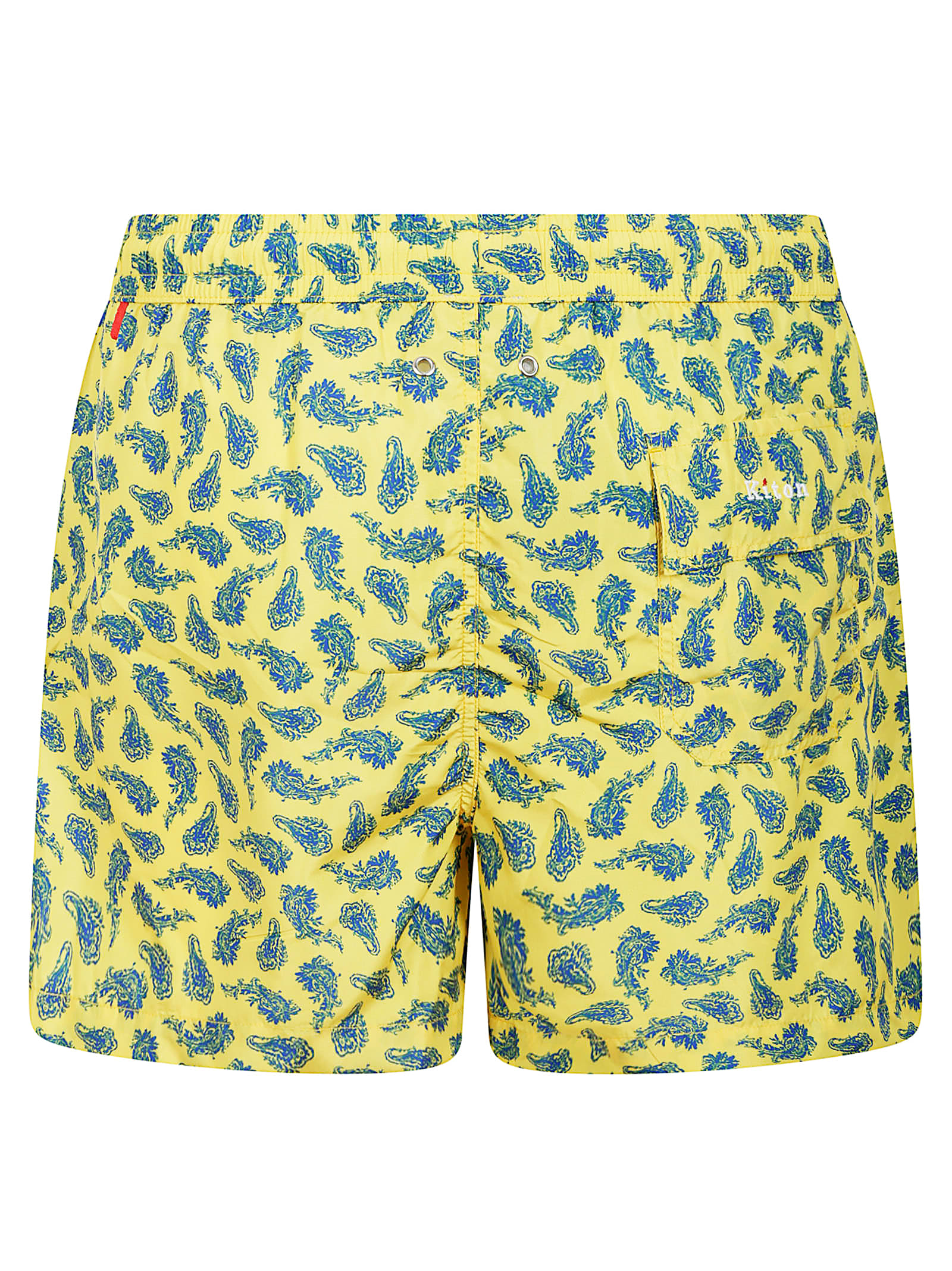 Shop Kiton Swimsuit In Yellow