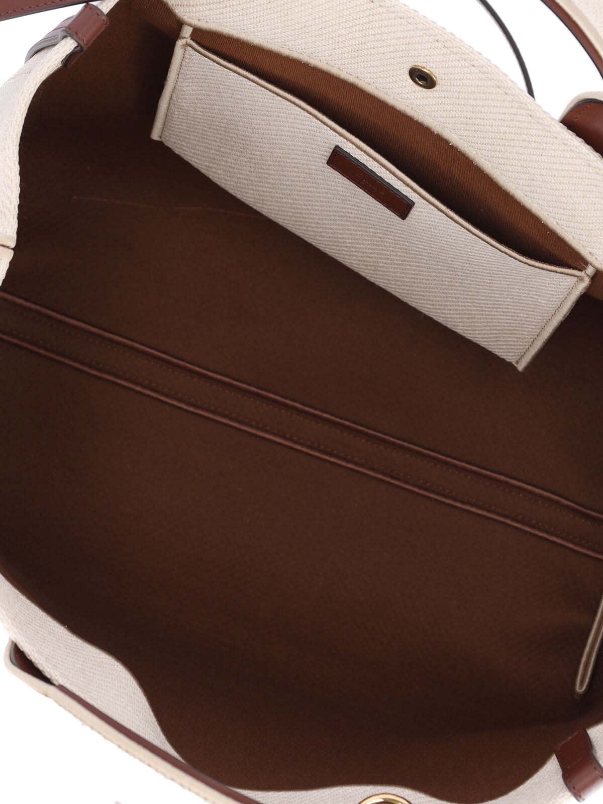 Chloé Carry Tote Bag In Sand