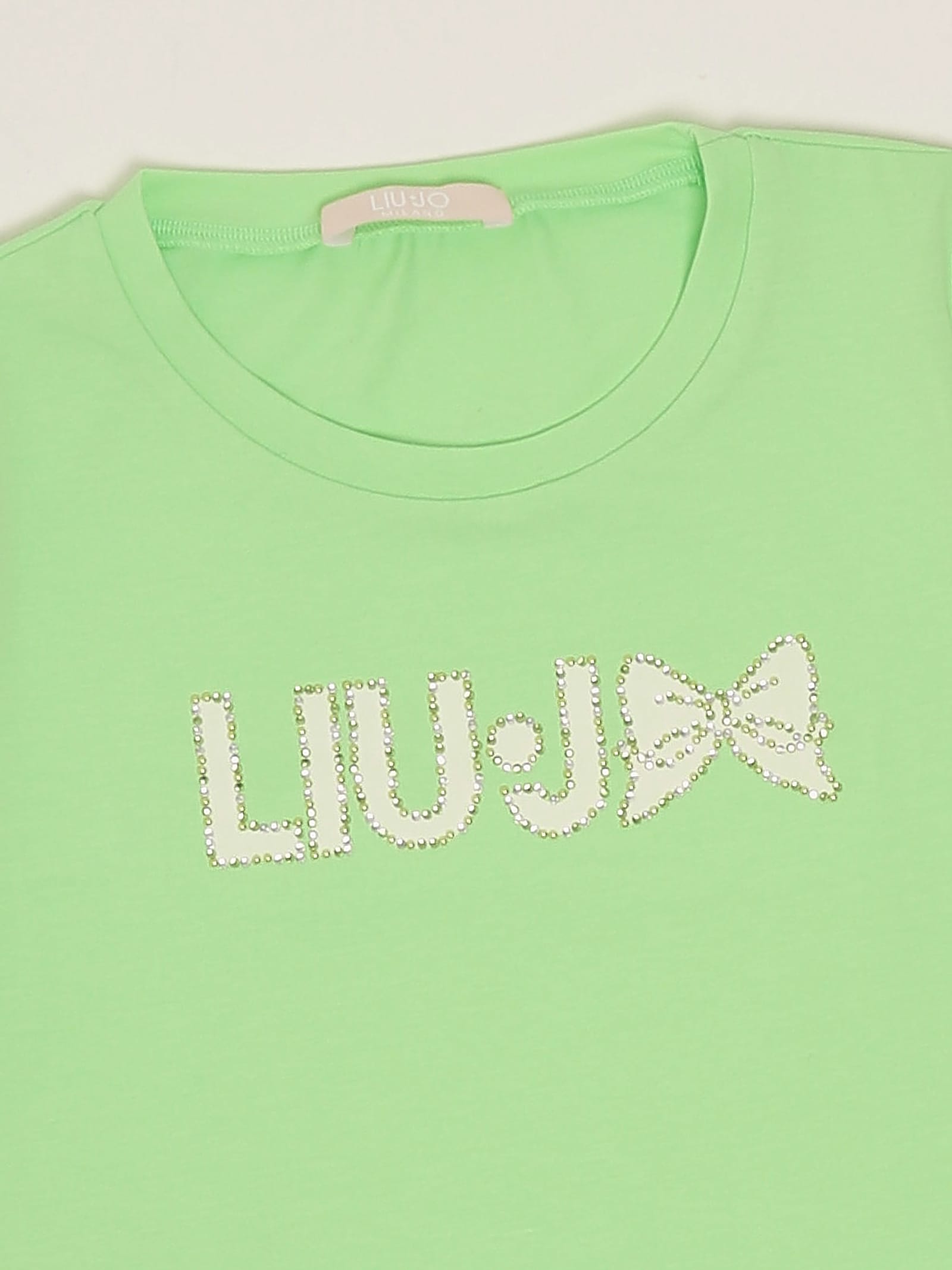 Liu •jo T-shirt T-shirt In Green