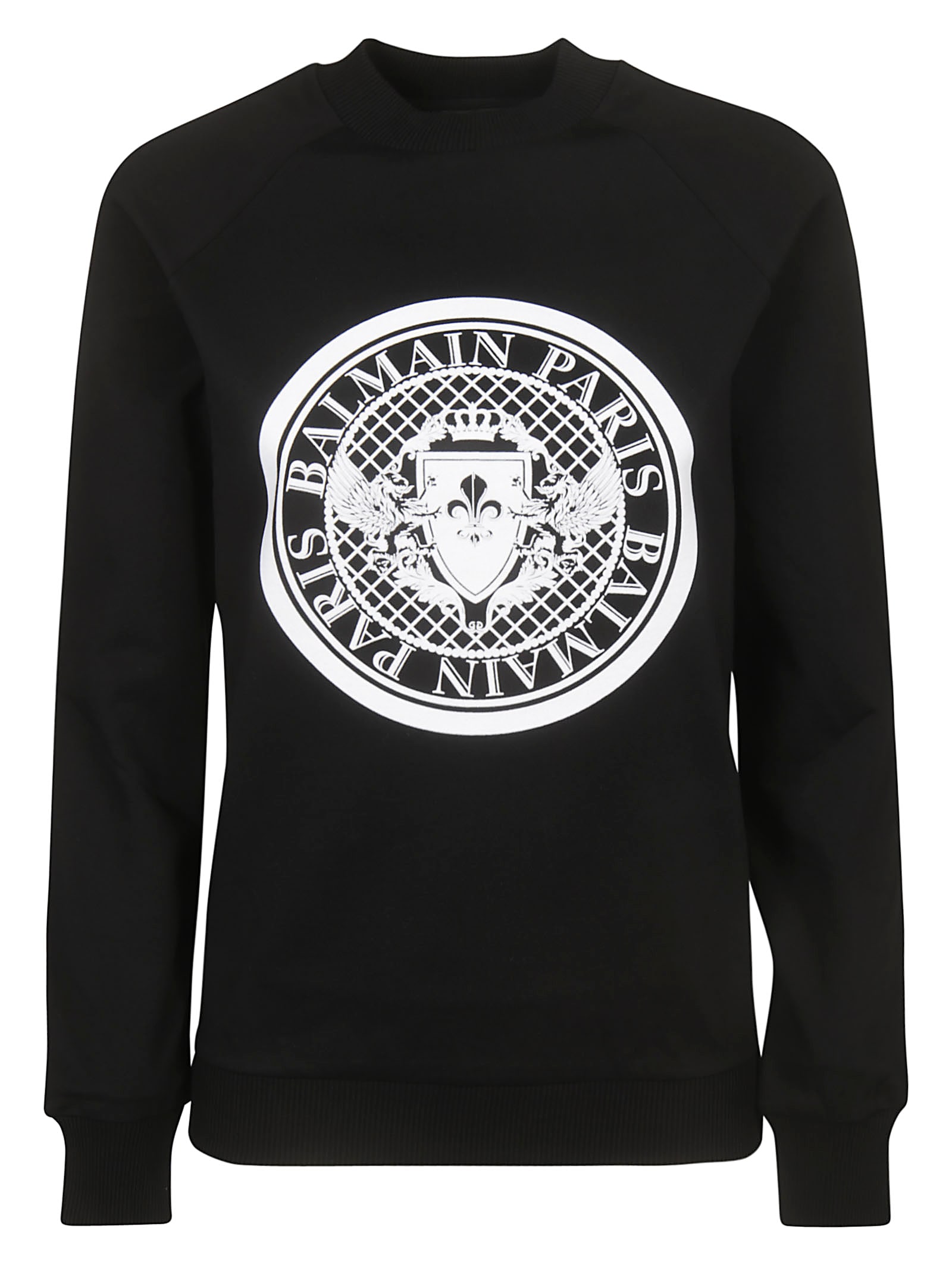 balmain coin logo sweatshirt