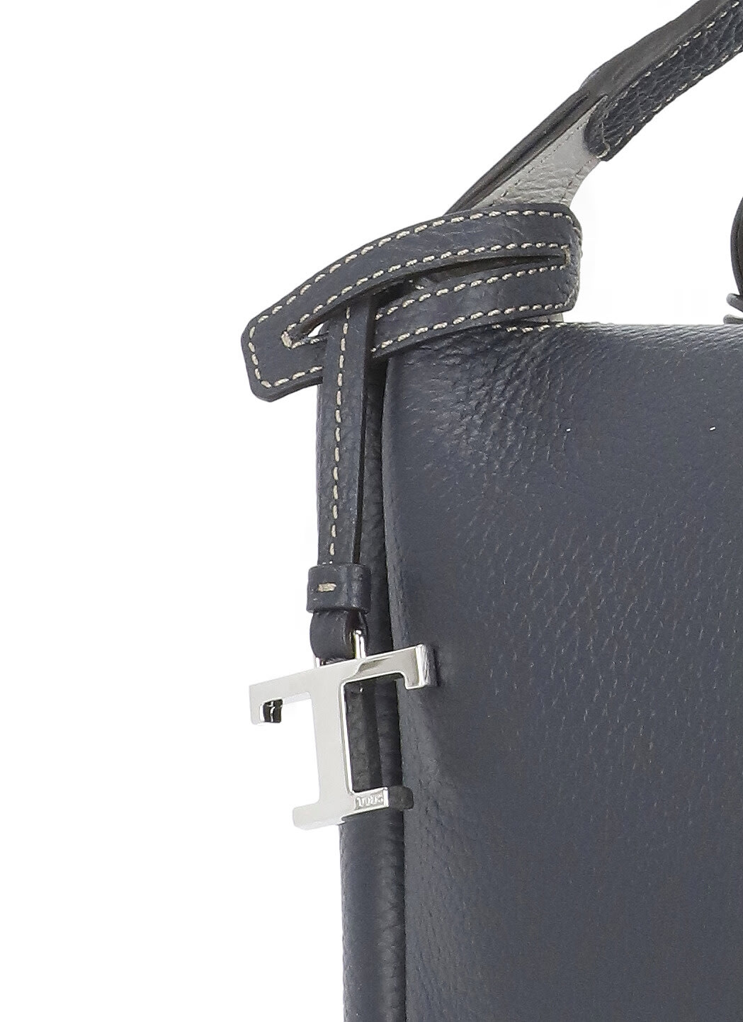 Tod's Leather Hand Bag In Blue