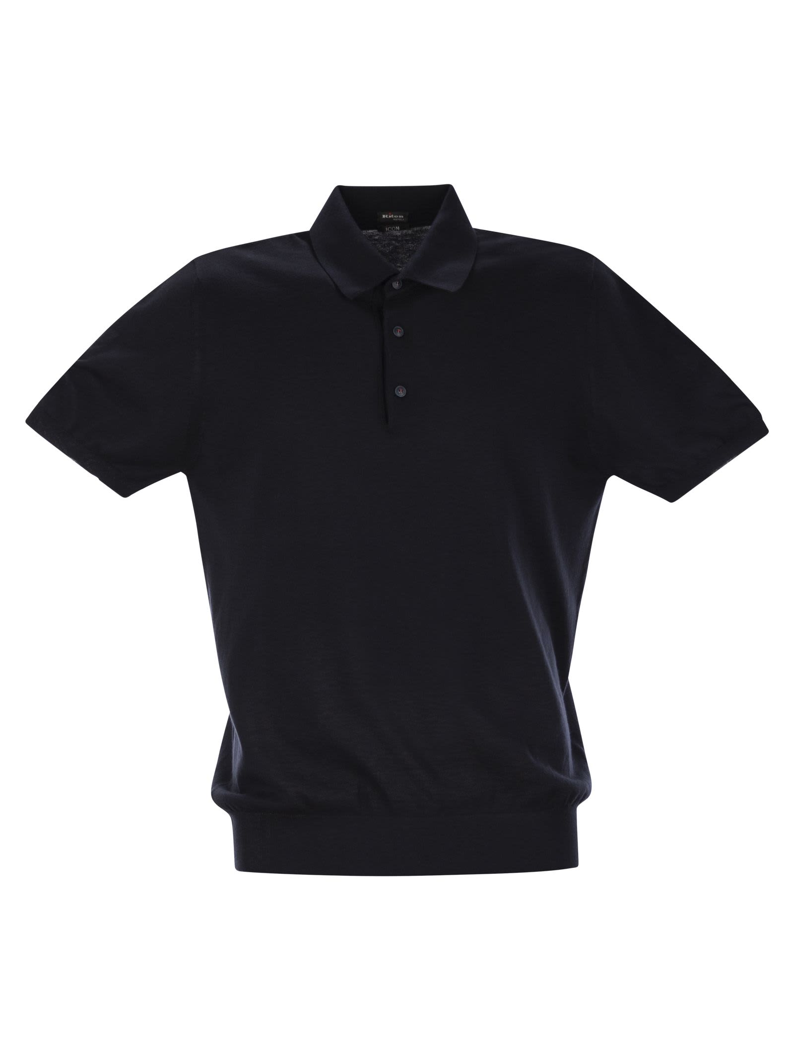 Short-sleeved Cotton Polo Shirt