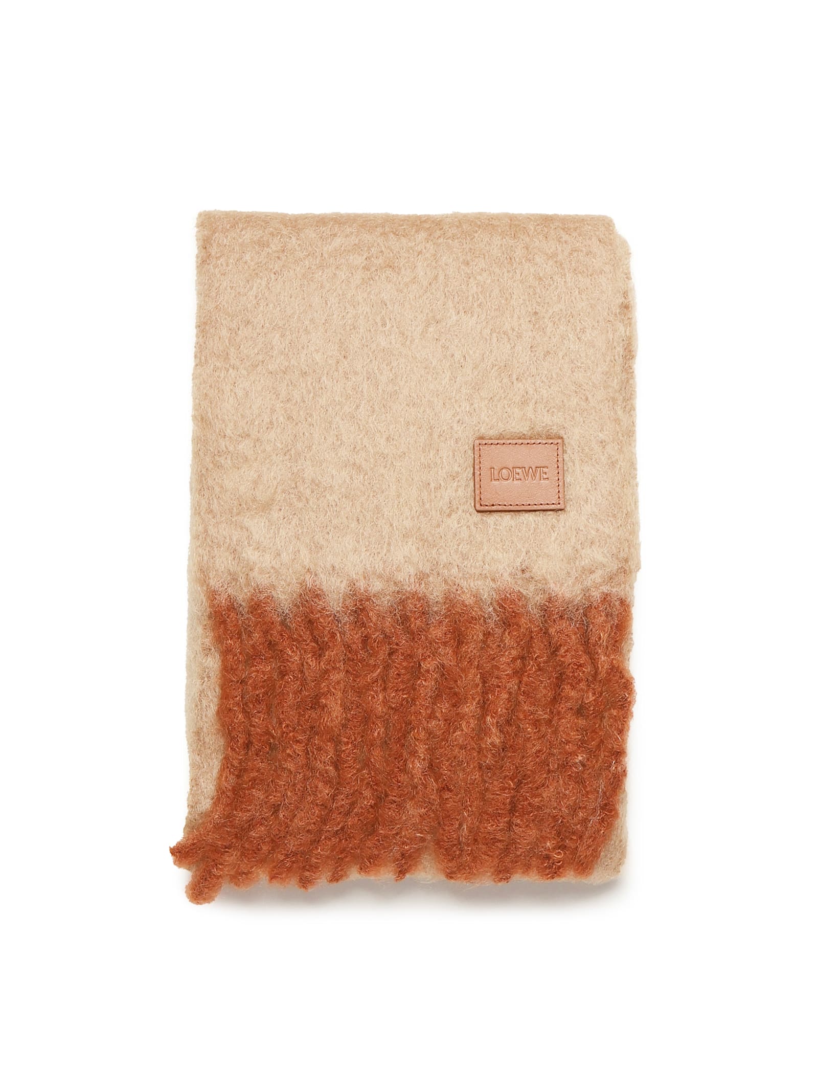 Mohair And Wool Scarf