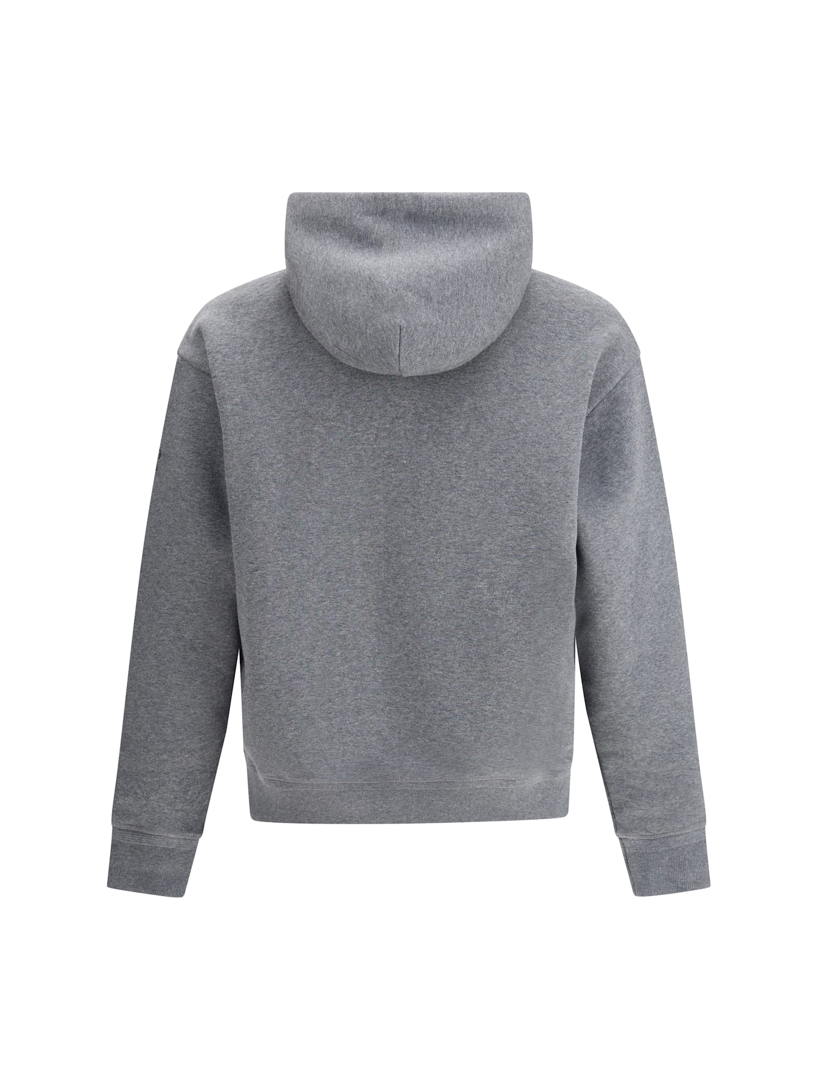 Moncler Mountain-logo Hoodie Sweater In Blue