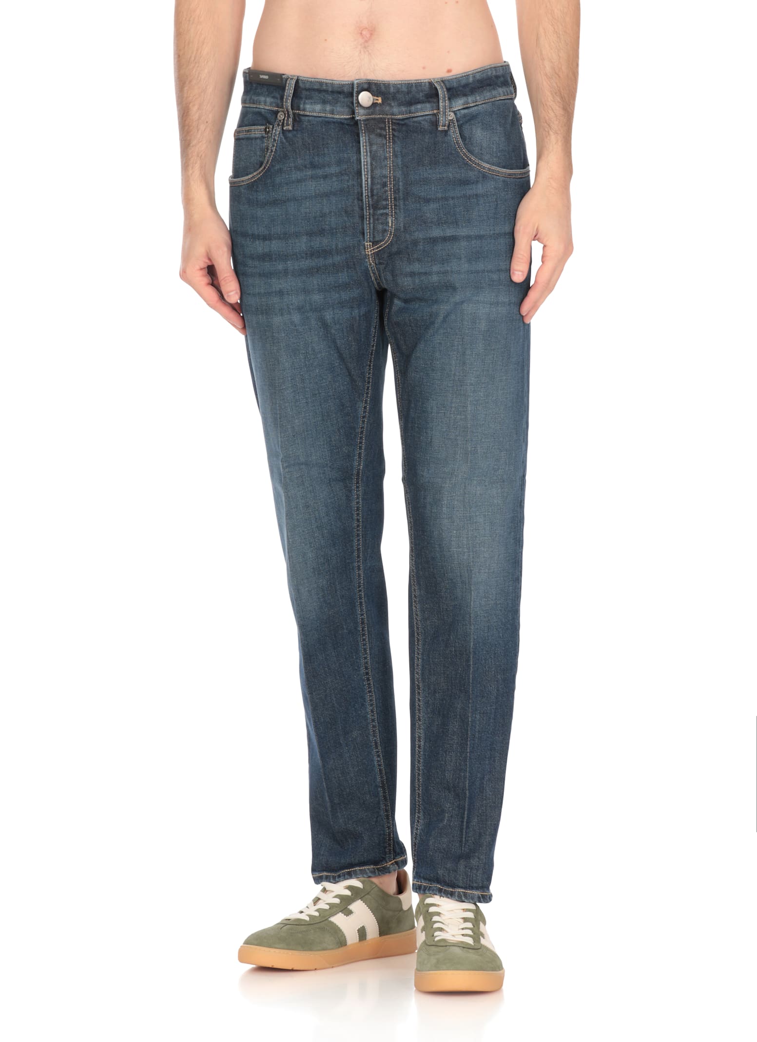 Pt Torino Jeans In Denim In Blue