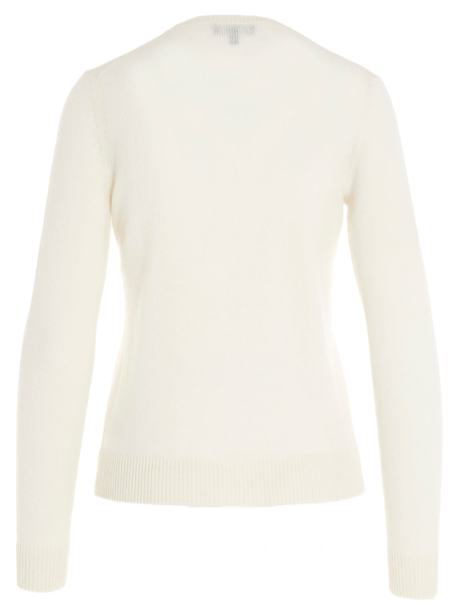 Shop Theory Cashmere Sweater In White