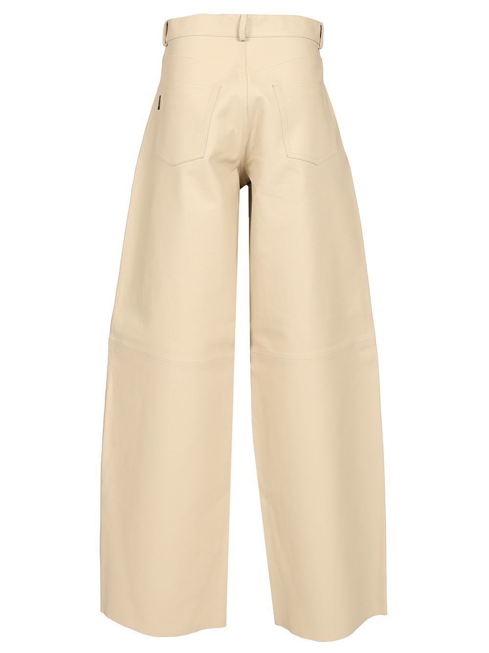 Haikure Bethany Leather Pants In Neutral