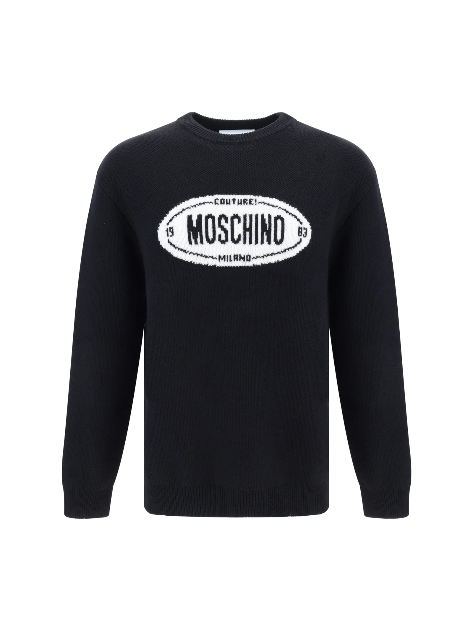 Shop Moschino Knitwear In Black