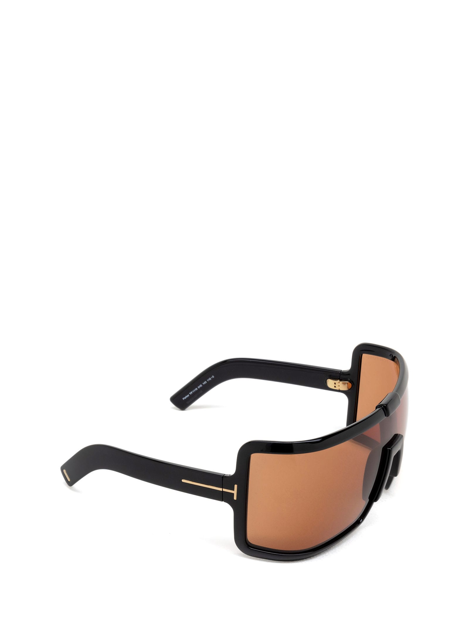 Shop Tom Ford Ft1118 Shiny Havana Sunglasses