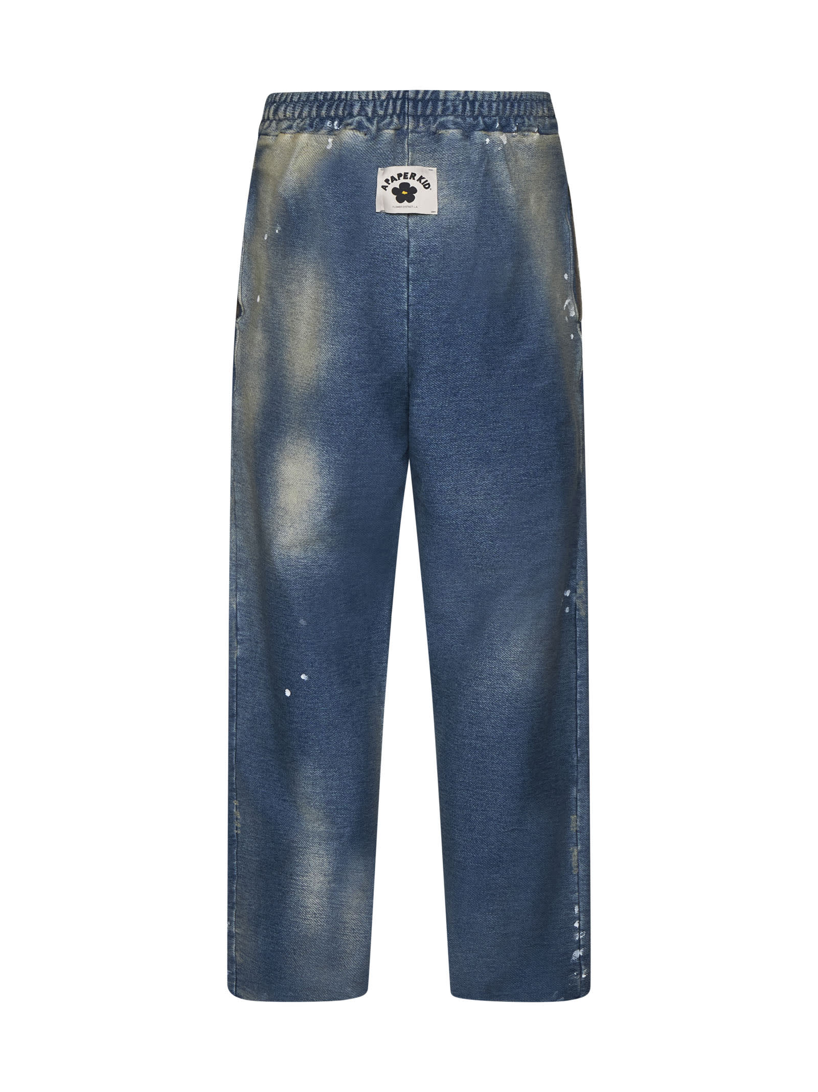 Shop A Paper Kid Jeans In Blue