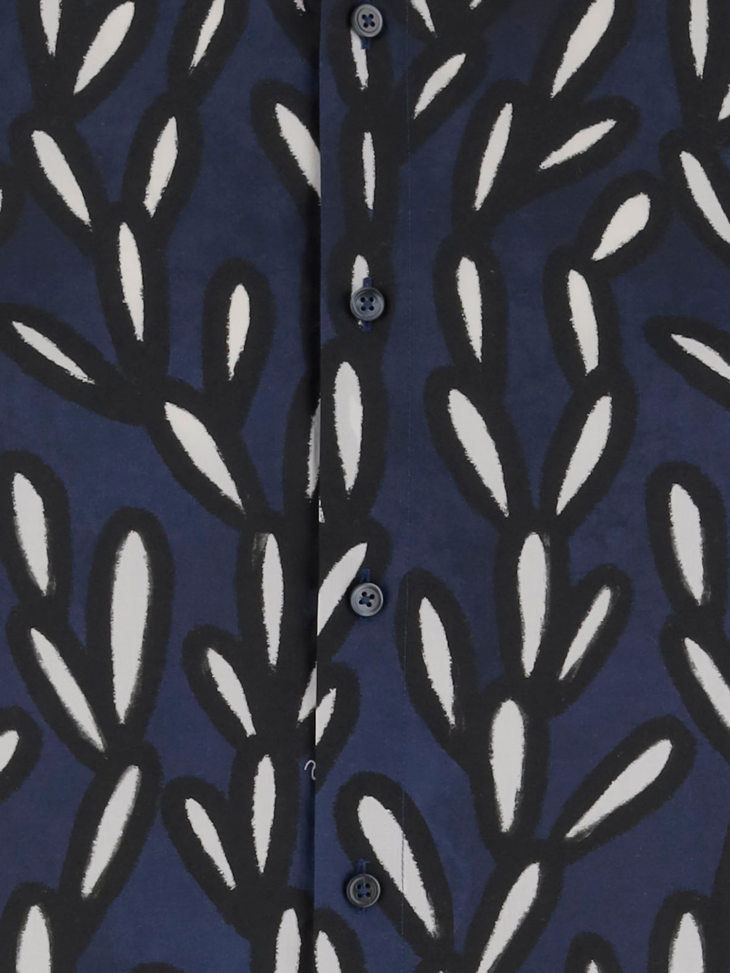 Jacquemus 'la Chemise Jean' Blue Shirt With Spread Collar And All-over Logo Motif In Blue