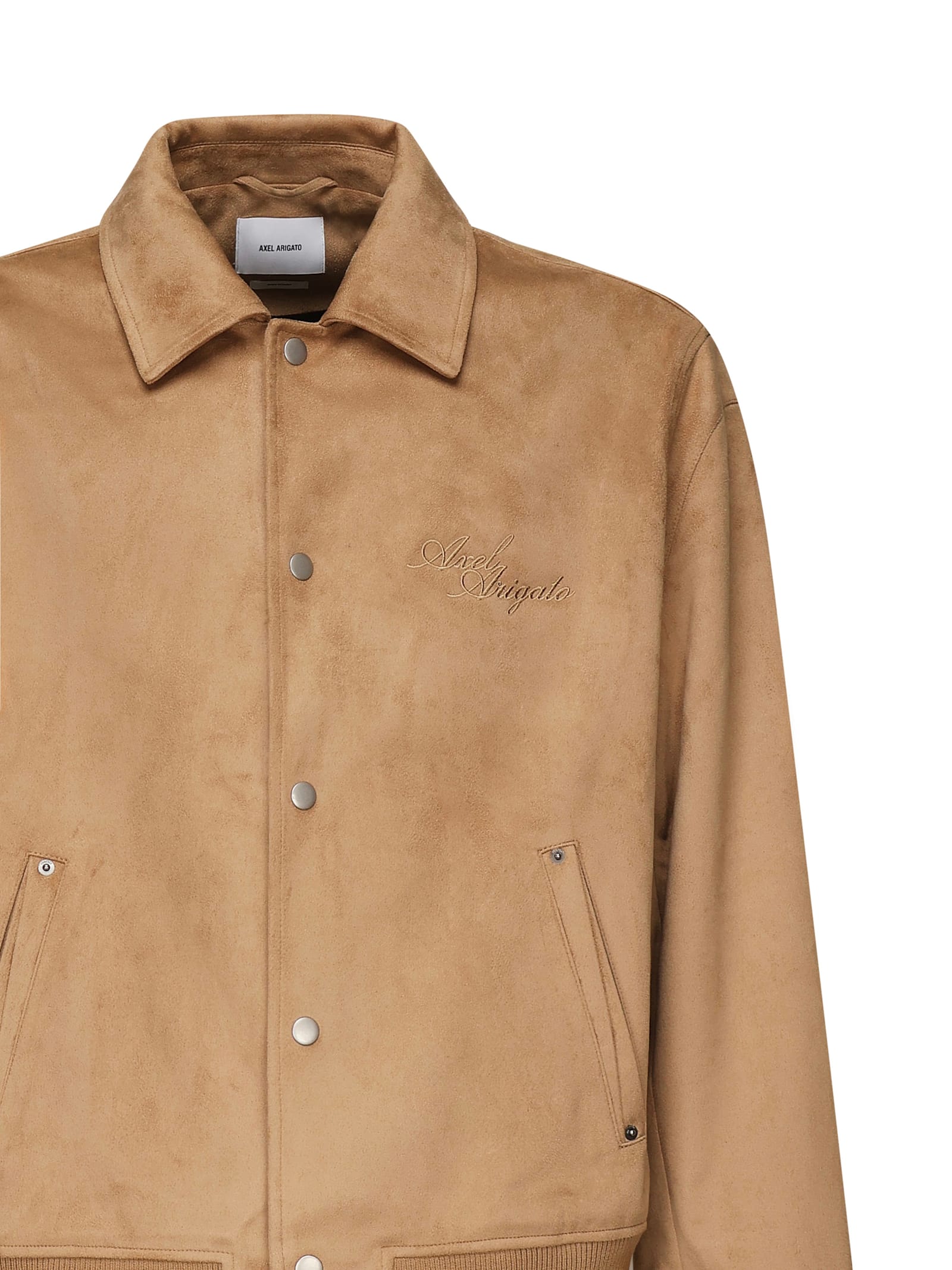 Axel Arigato Archetype Jacket In Brown