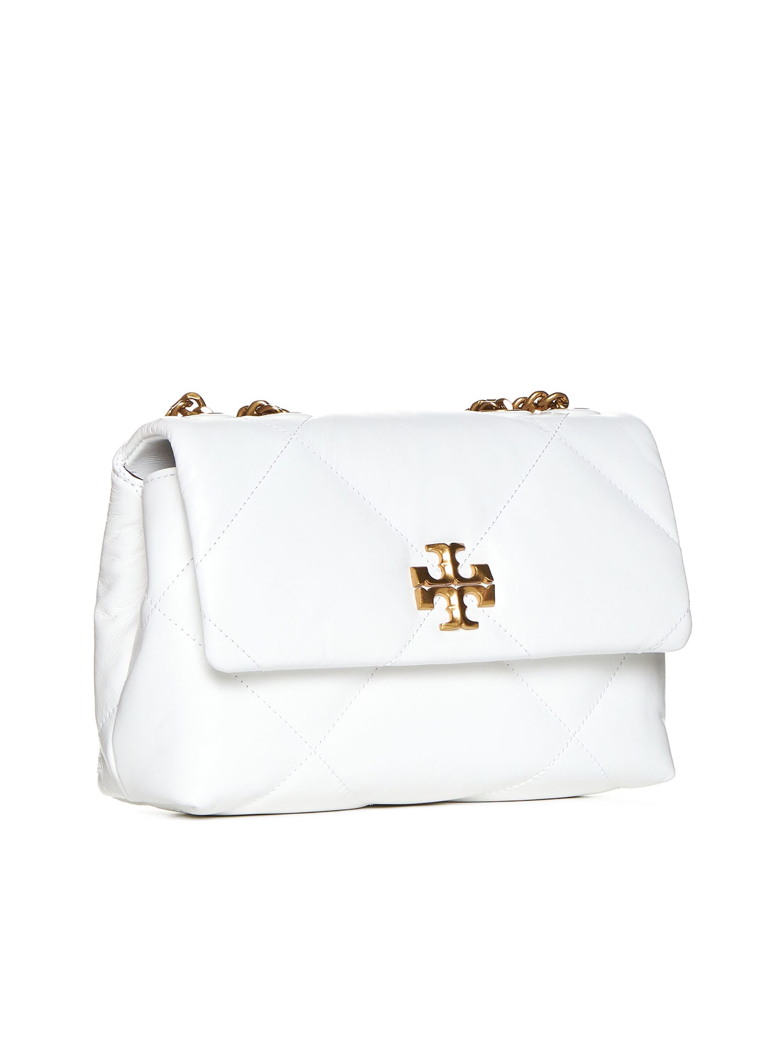 Tory Burch Kira Shoulder Bag In Blanc