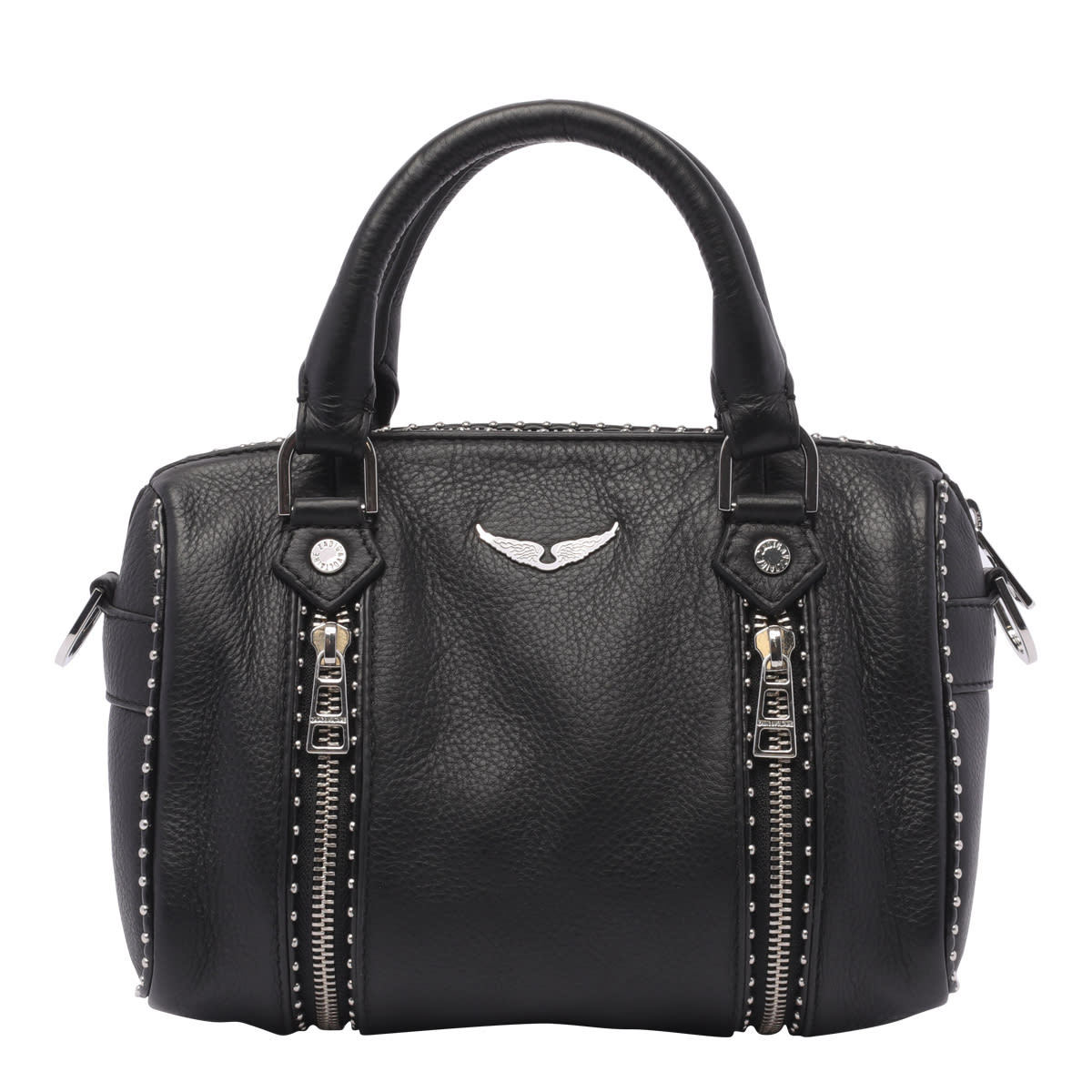 Zadig & Voltaire - Authenticated Sunny Handbag - Leather Black Plain for Women, Good Condition