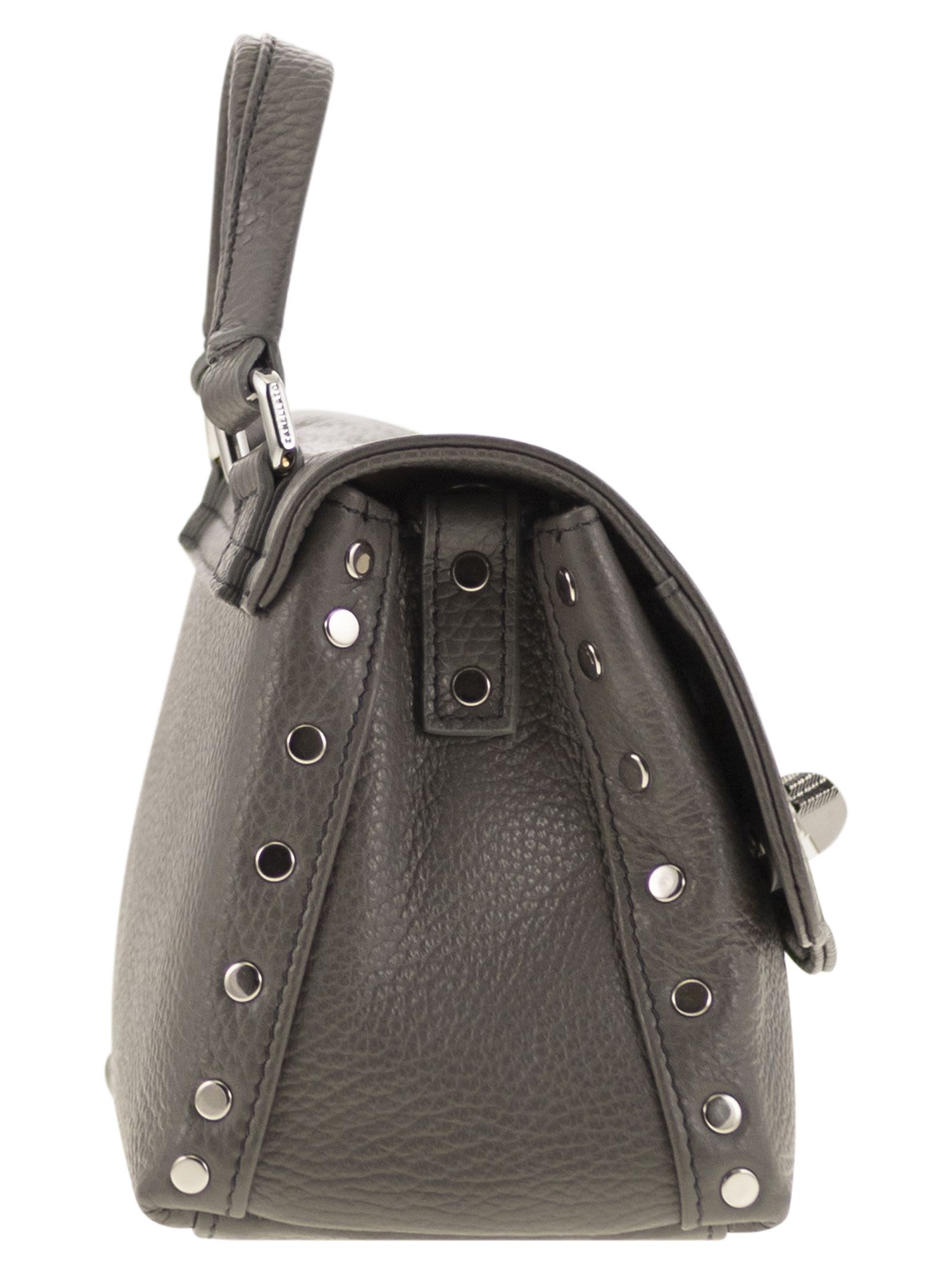 Zanellato Postina Rimboccata Tokyo Baby Leather Handbag