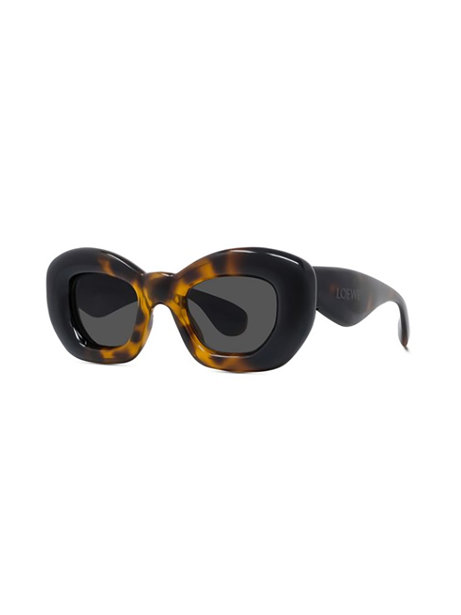 Shop Loewe Lw40117i Sunglasses In A