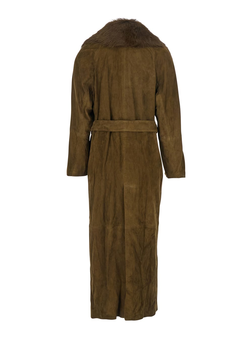 Nour Hammour Briona Suede In Green