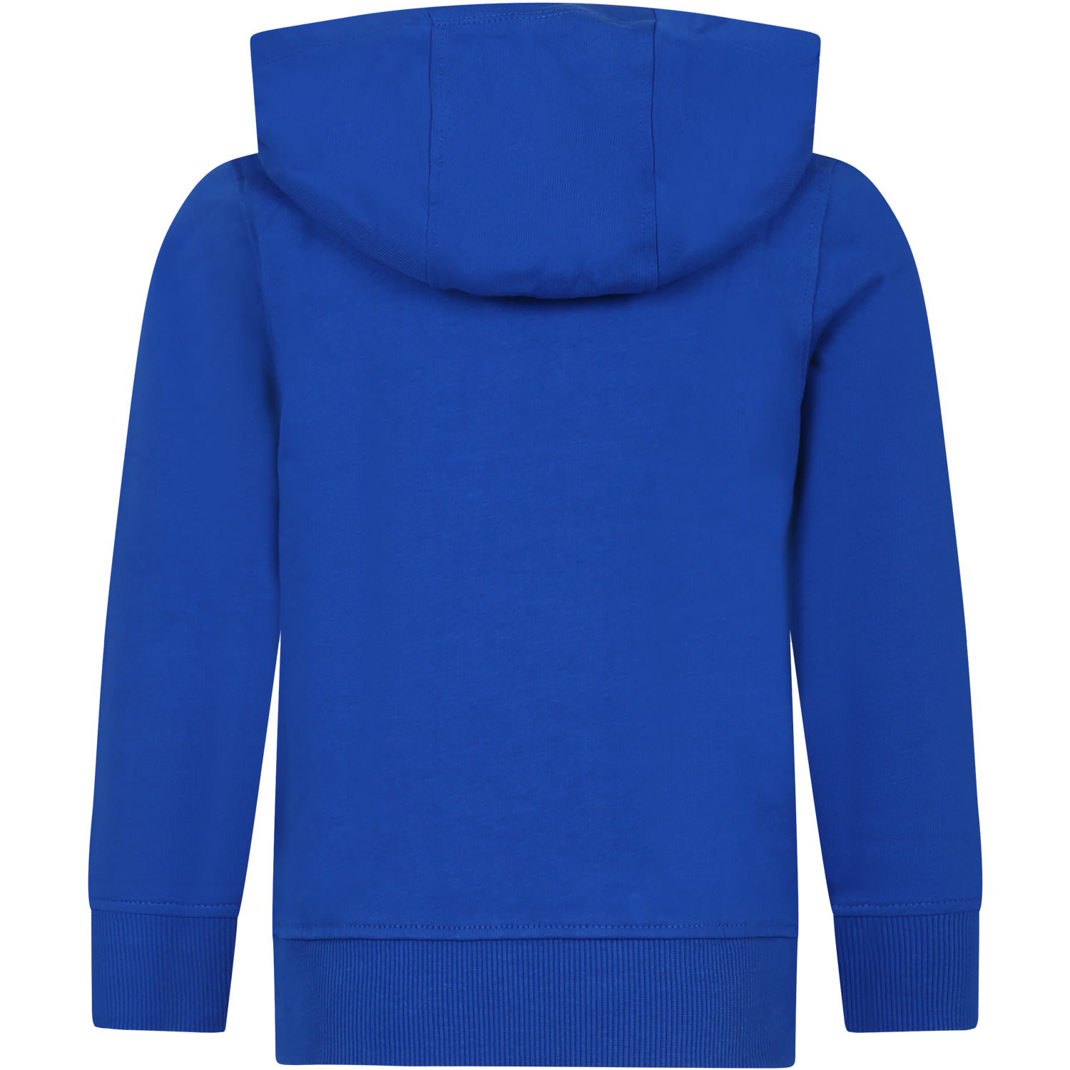 Shop Tommy Hilfiger Light Blue Sweatshirt For Boy With Logo