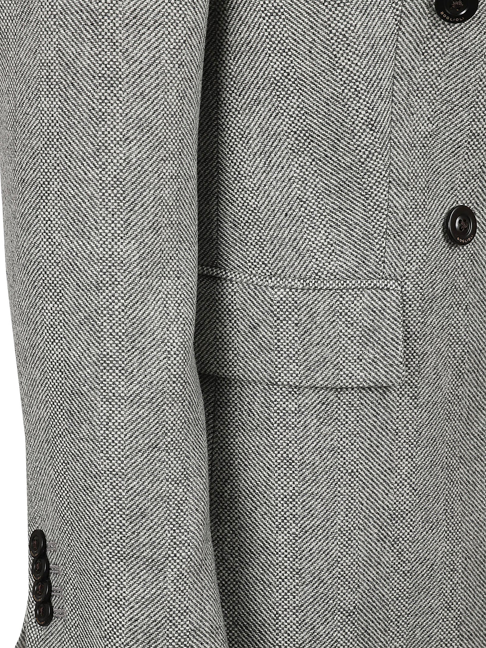 Shop Boglioli Jackets Grey