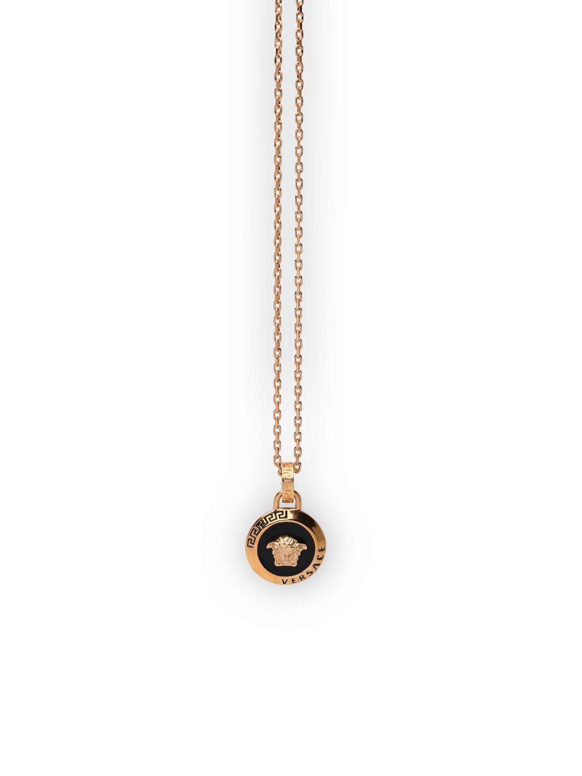 Shop Versace Medusa Gold Brass Necklace