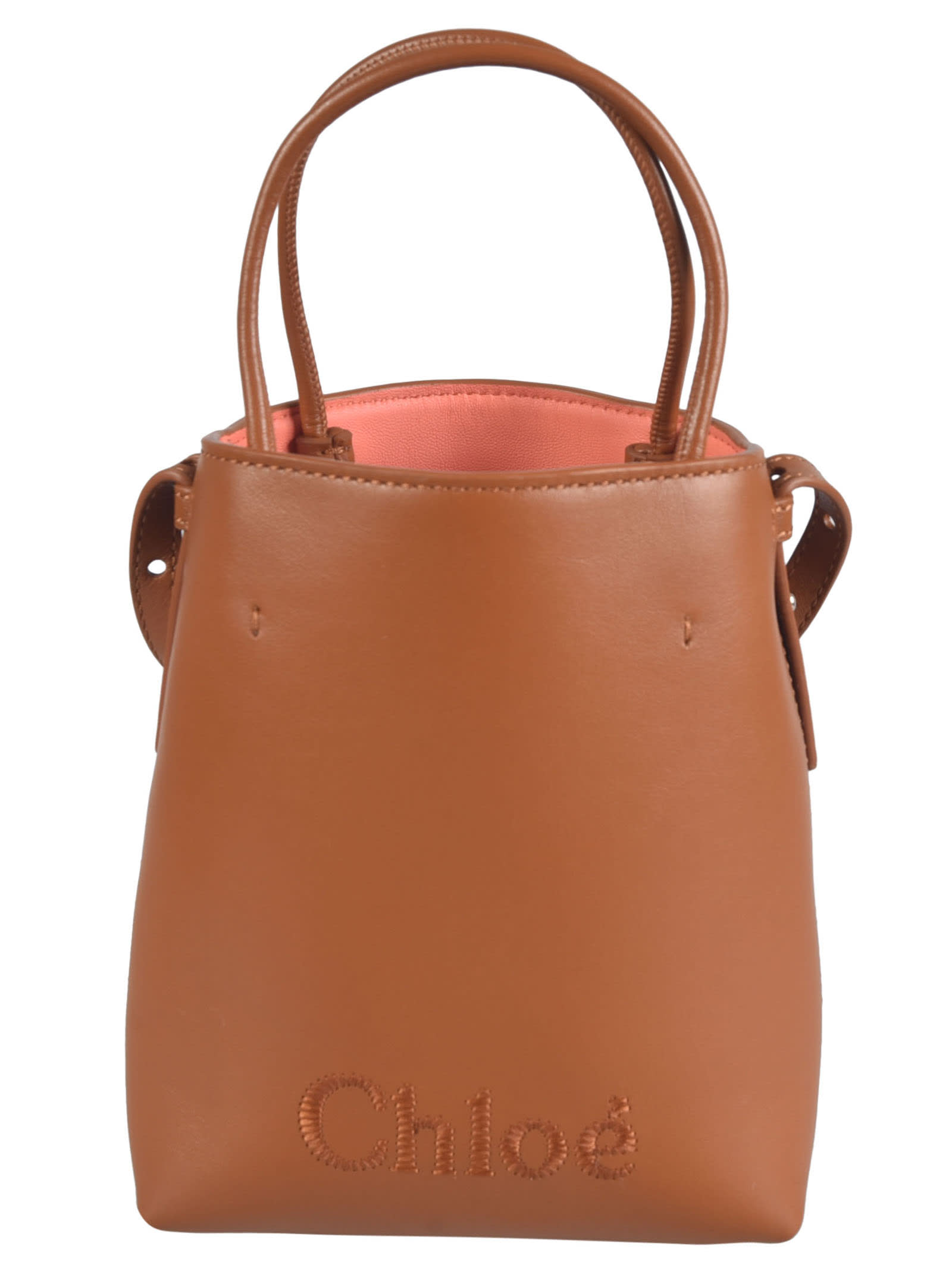 Chloé Micro Sense Bucket Bag In Caramel | ModeSens