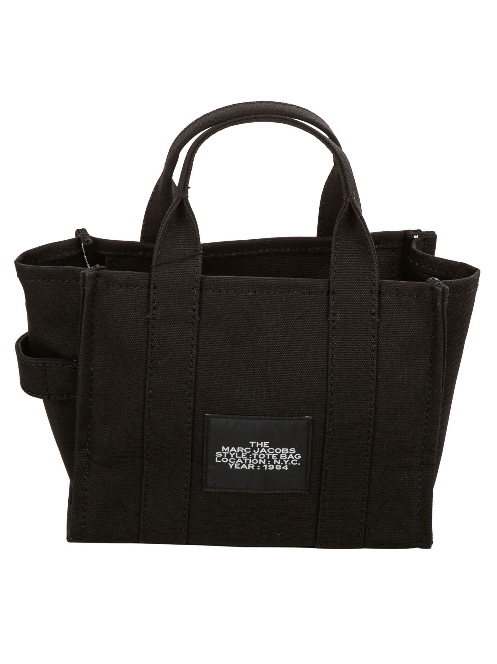 Shop Marc Jacobs Mini Traveler Tote In Black