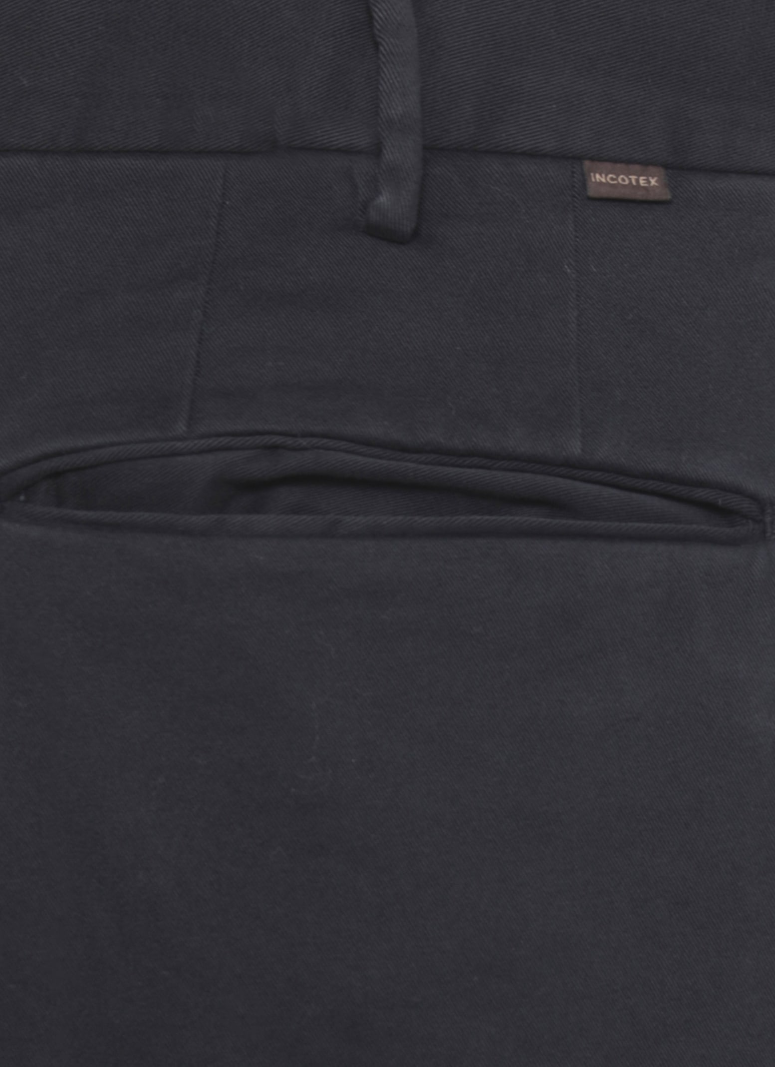 Incotex Venezia 1951 Slim-fit Cotton-blend Poplin Trousers In Blue