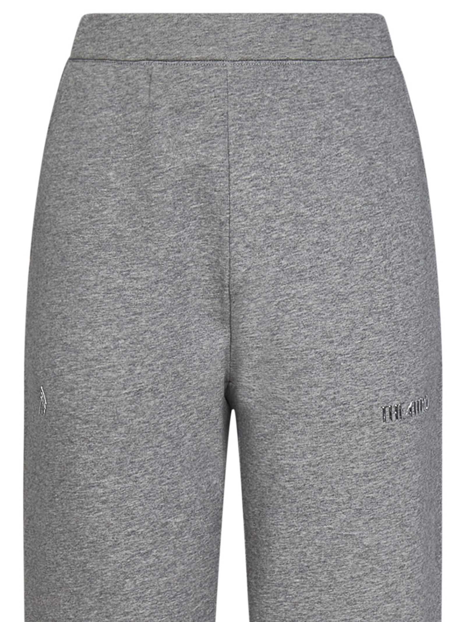 Shop Attico Penny Trousers In Grey