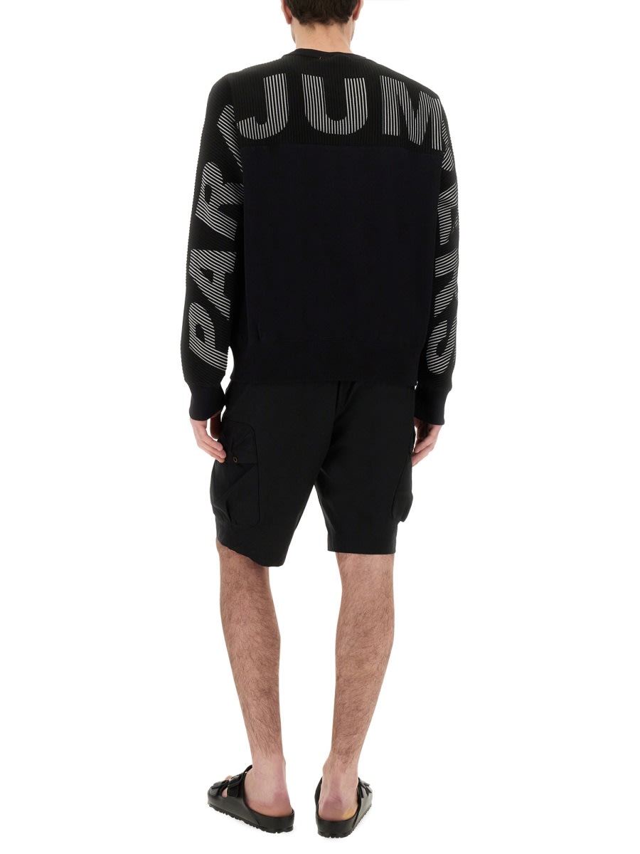 Shop Parajumpers Sweatshirt Skein In Black