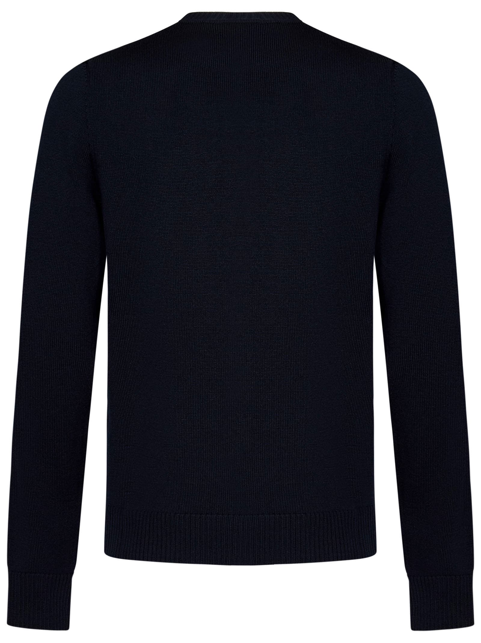 Shop Emporio Armani Sweater In Blue