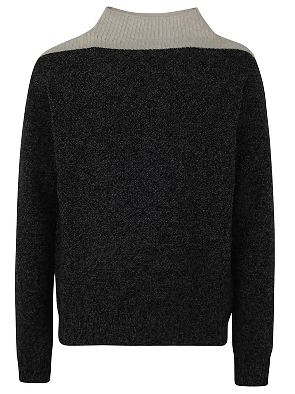 Shop Marni Turtleneck Sweater In Cast Iron