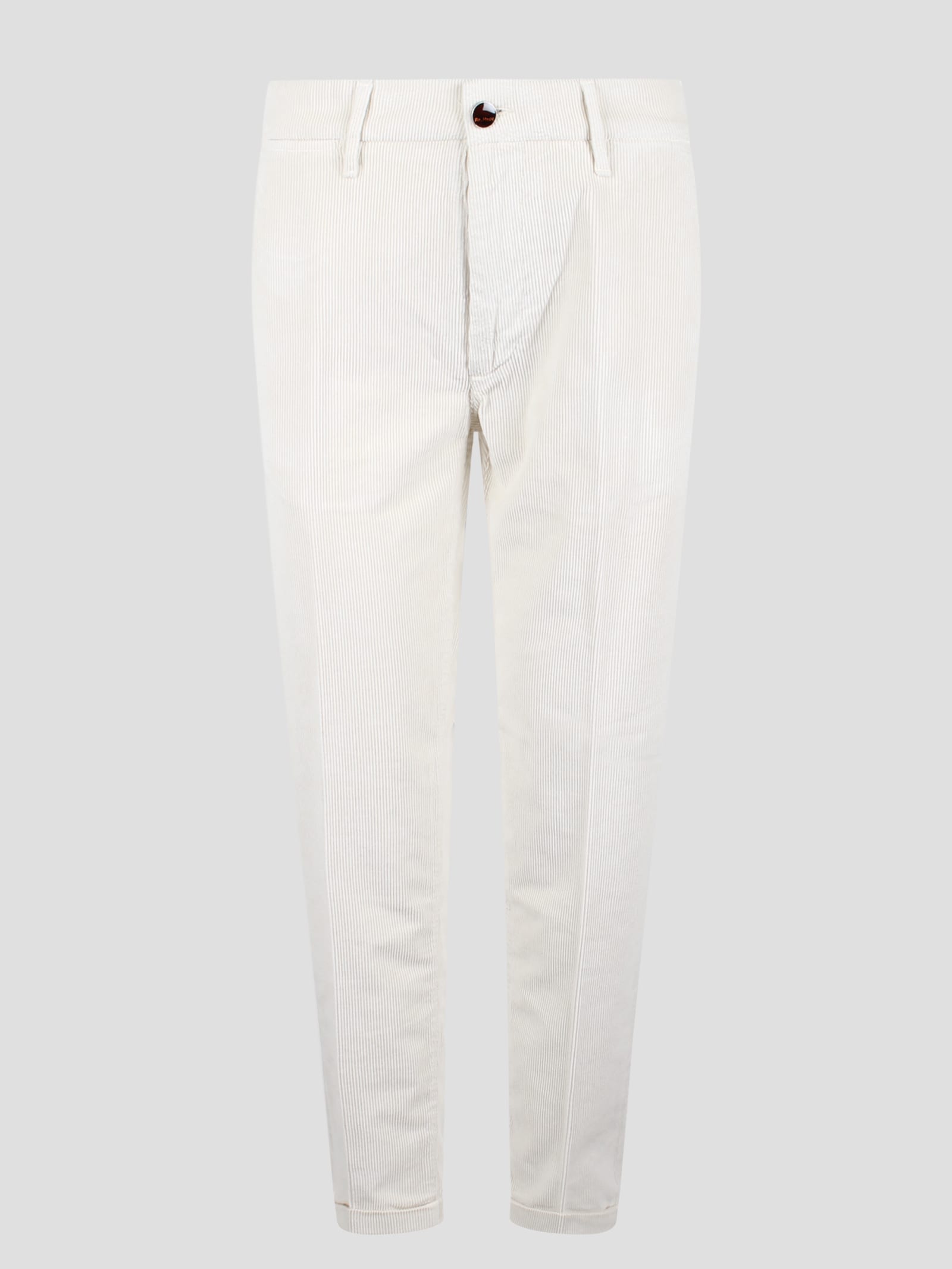 Shop Re-hash Ribbed Mucha Chinos Pant In White