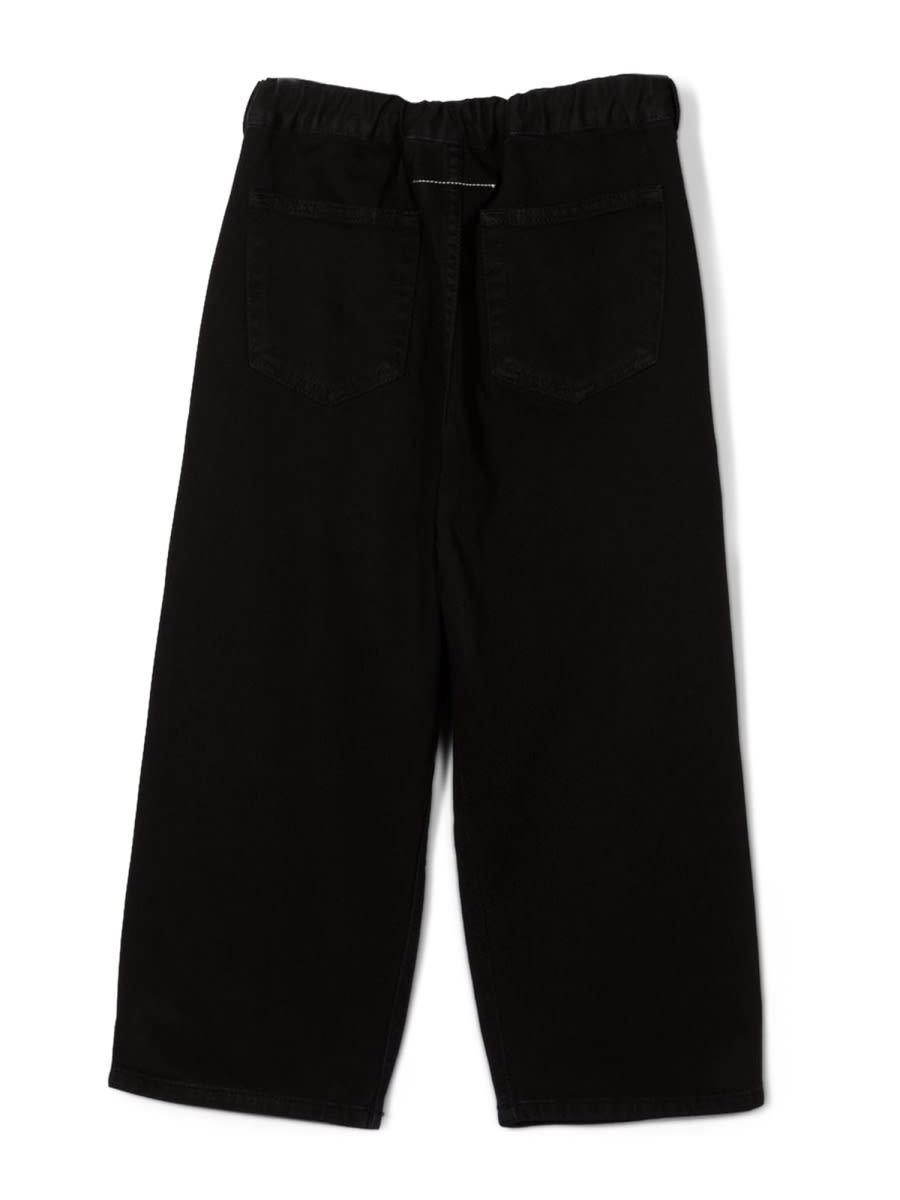 Mm6 Maison Margiela Pantaloni In Black